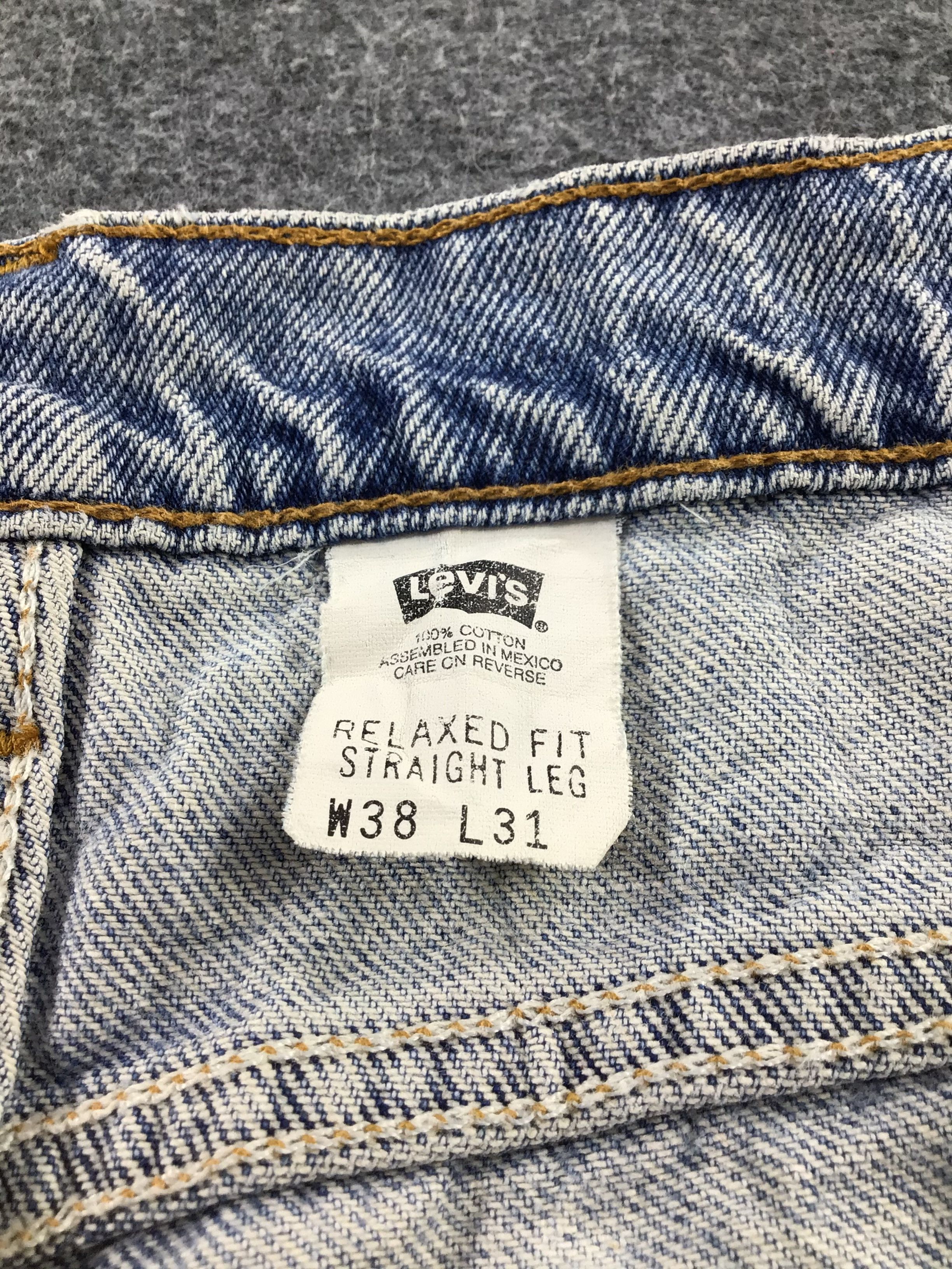 Levi's Vintage Levi's 553 Jeans Relaxed Fit Denim KJ164 Size US 37 - 10 Thumbnail