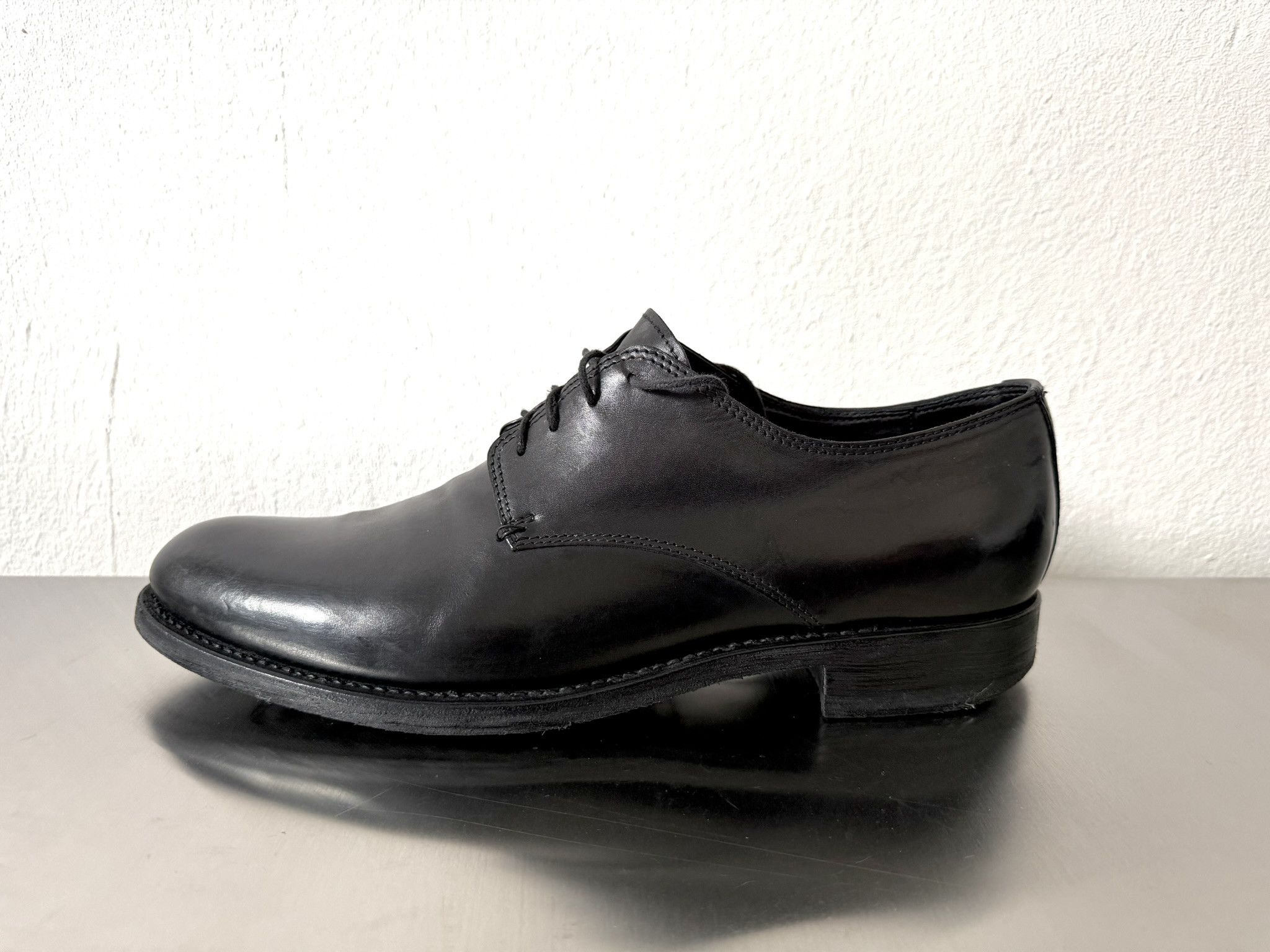 Costume National Costume National Homme Black Leather Derby EU44 Size US 11 / EU 44 - 2 Thumbnail