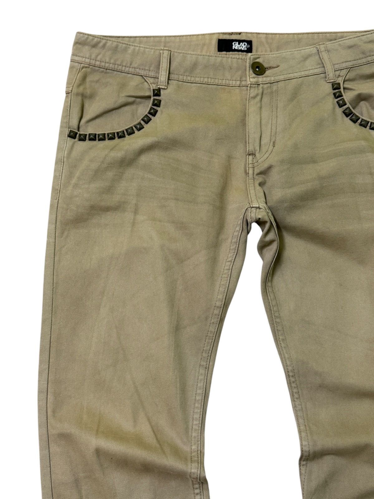 Hysteric Glamour GLAD NEWS STUDDED CLAW MARKS At POCKET PANT Size US 33 - 4 Thumbnail