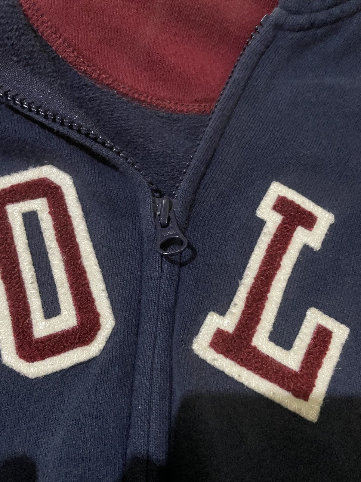 Polo Ralph Lauren Vintage 90s Polo Ralph Lauren Big Logo Zip Up Hoodie Size US L / EU 52-54 / 3 - 8 Thumbnail