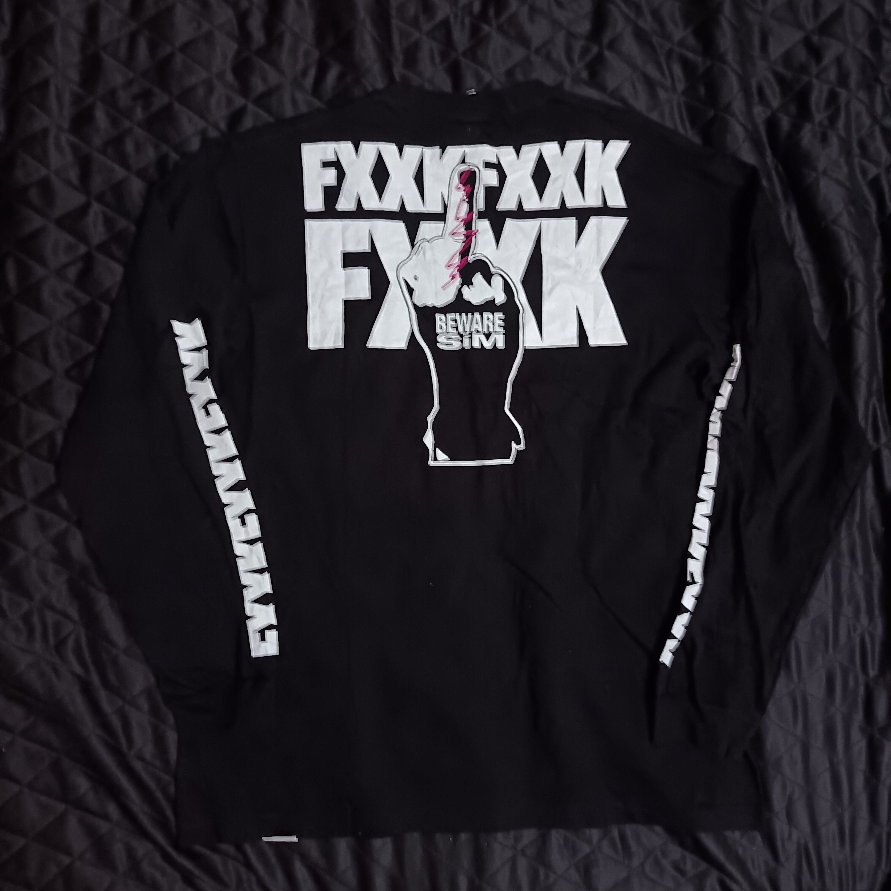 Band Tees SiM FXXKFXXKFXXK Japanese Rock Metal Band T-Shirt Size US XL / EU 56 / 4 - 6 Thumbnail