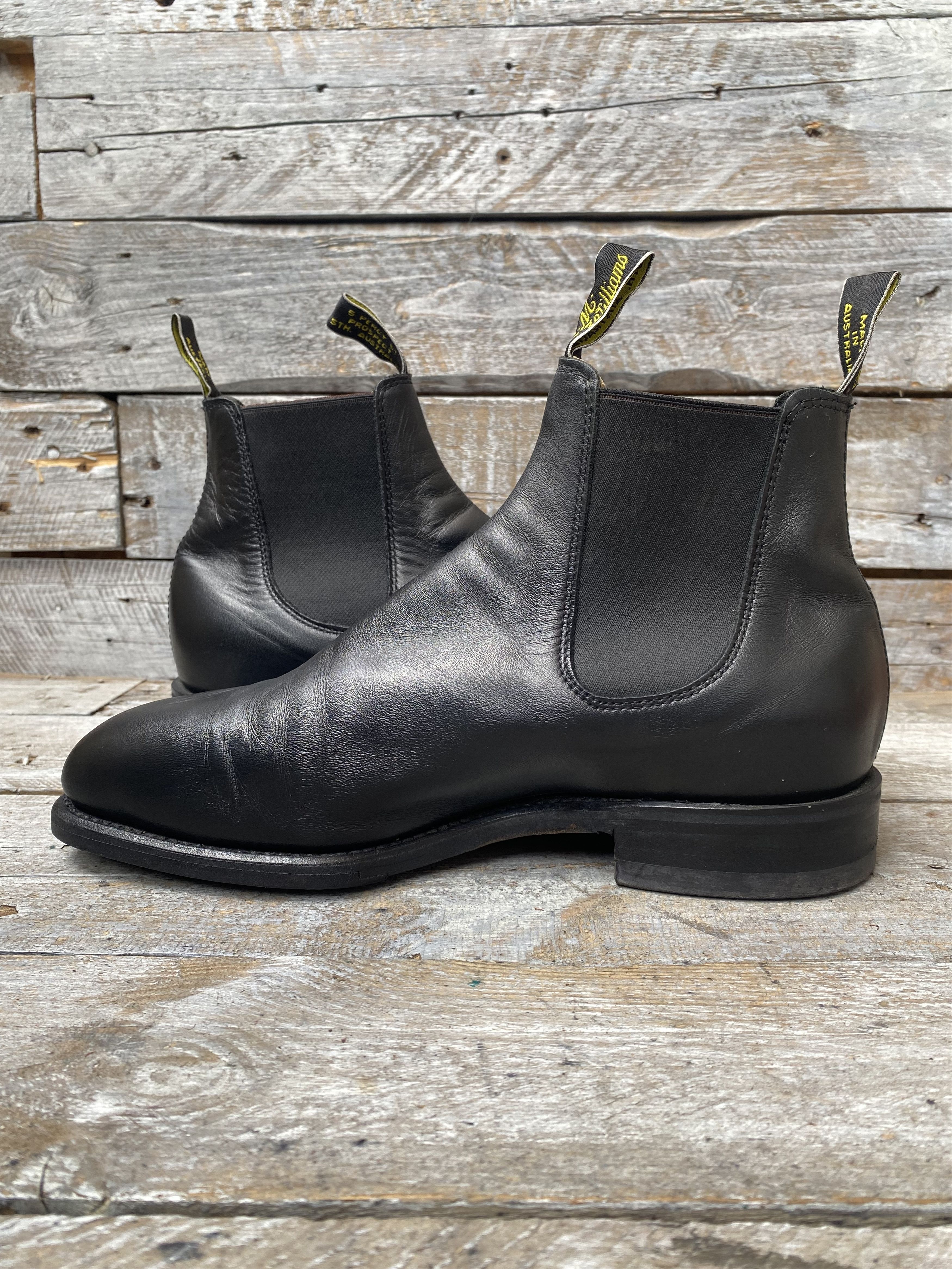 R.M. Williams Rm williams craftman comfort black chelsea boots Size US 8 / EU 41 - 7 Thumbnail