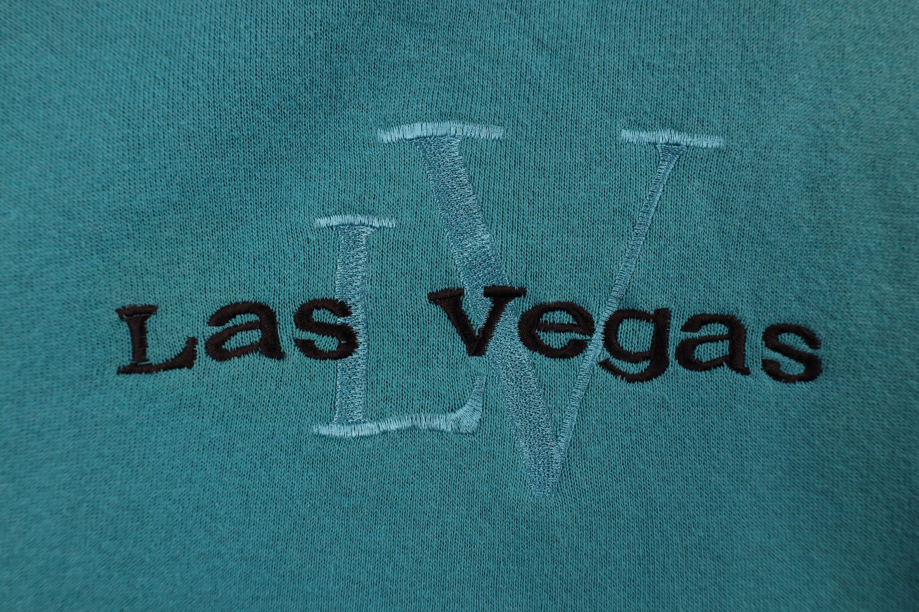 Vintage Vintage 90s Looney Tunes Spell Las Vegas Crewneck Sweatshirt Size 3XL / US 20-22 - 4 Thumbnail
