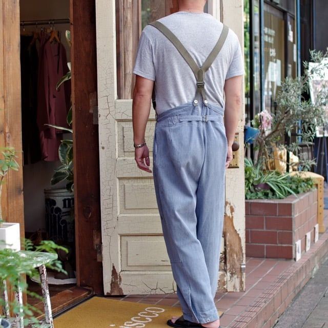 Vintage VINTAGE 1940 WWII SWISS PRISON WORK PANTS Size US 34 / EU 50 - 18 Thumbnail