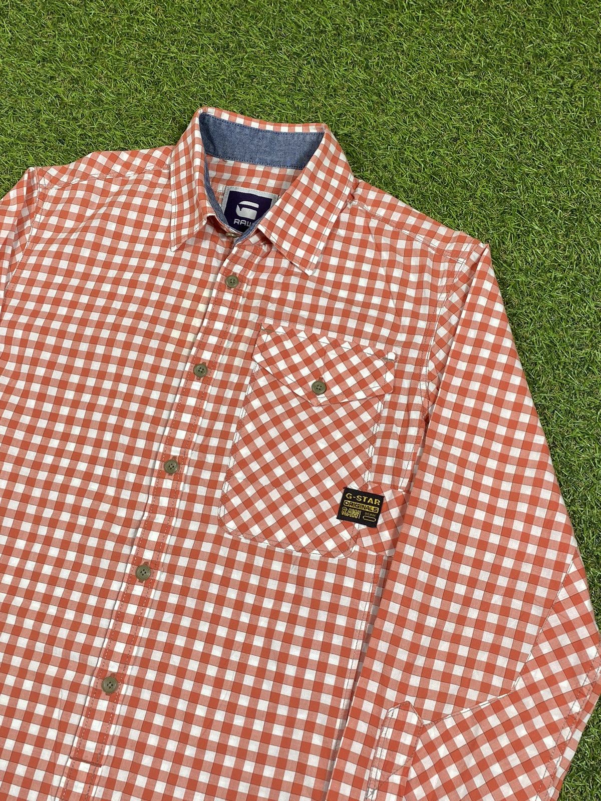 G-Star Vintage Y2k G Star Raw shirt streetwear style size S Size US S / EU 44-46 / 1 - 1 Thumbnail