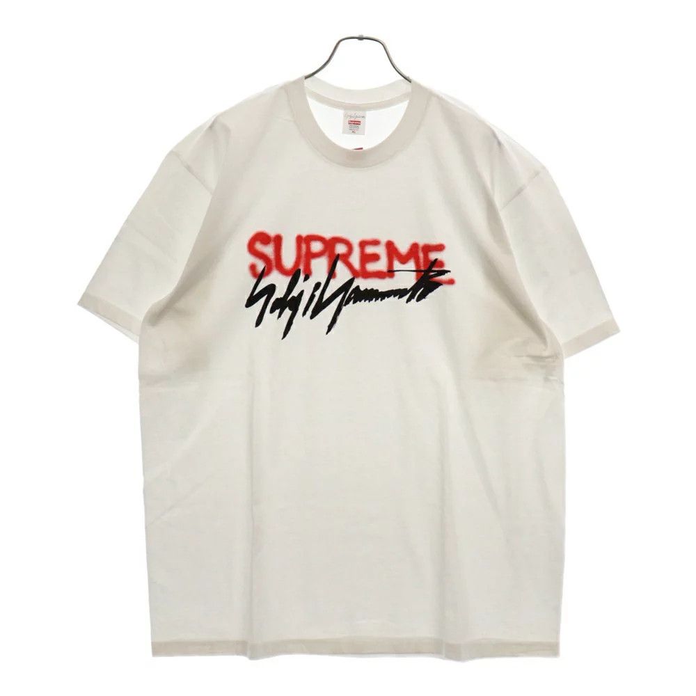 Yohji Yamamoto SUPREME 20AW ×Yohji Yamamoto Logo Tee Size US XL / EU 56 / 4 - 1 Thumbnail