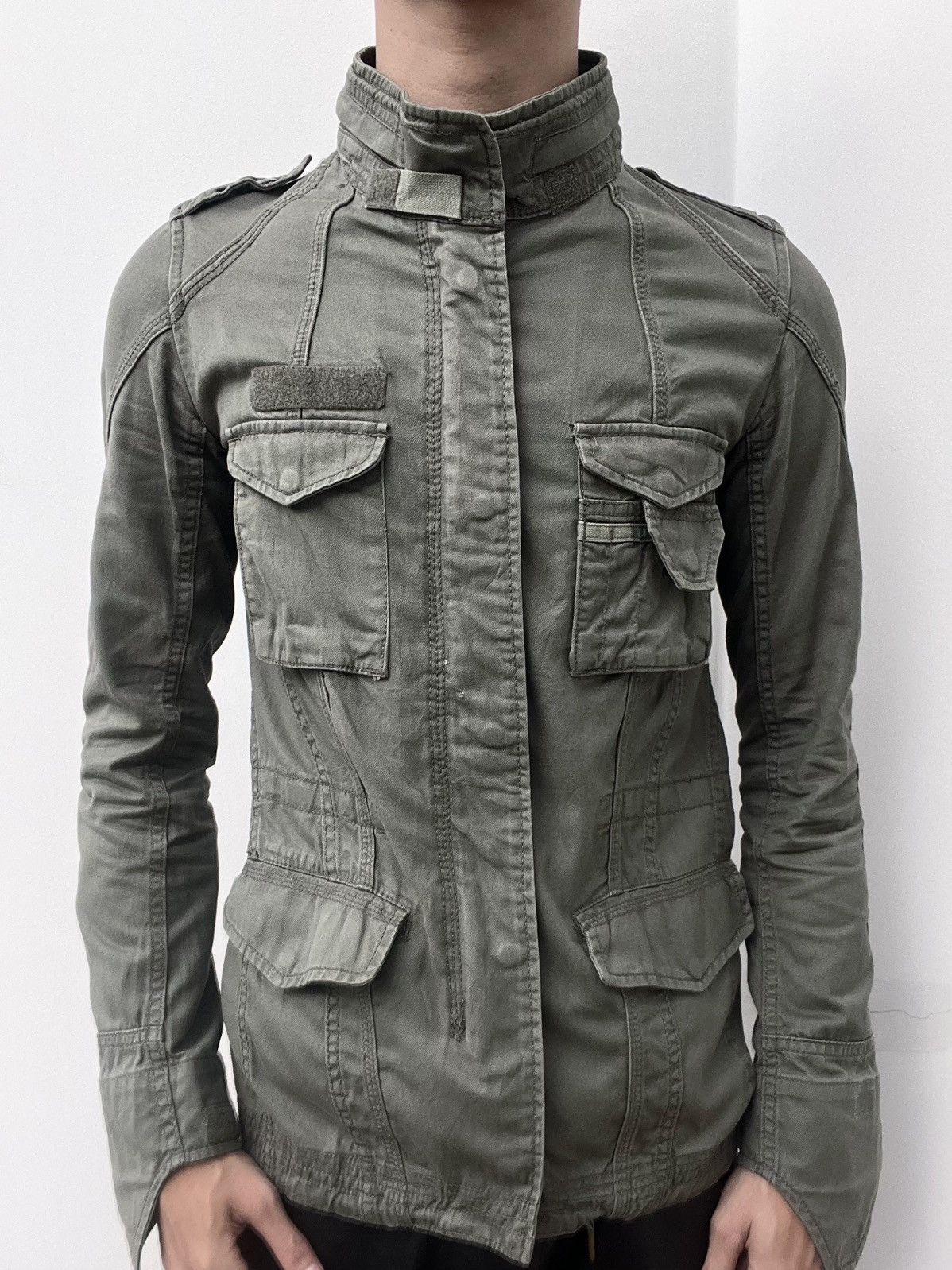 GOA 2000s G.O.A Avant-Garde Military Jacket Size US M / EU 48-50 / 2 - 3 Thumbnail