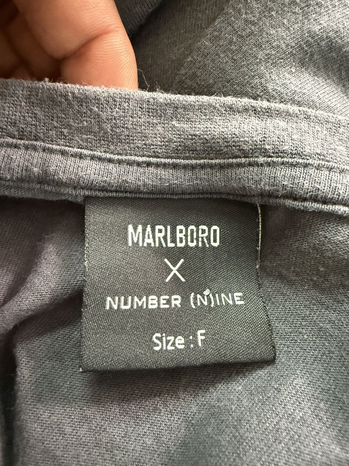 Number (N)ine NUMBER NINE X MARLBORO VINTAGE T-SHIRT Size US M / EU 48-50 / 2 - 4 Thumbnail
