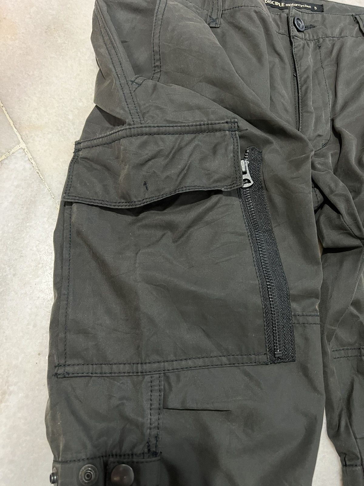 Other DISCIPLE MOTORCYCLIST CARGO PANTS VERY RARE Size US 30 / EU 46 - 8 Thumbnail