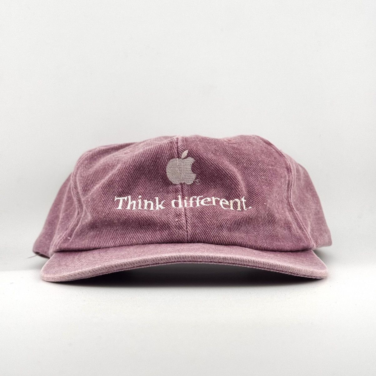 Apple Vintage Apple Think Different Embroidered Logo Promo Cap Size ONE SIZE - 1 Thumbnail