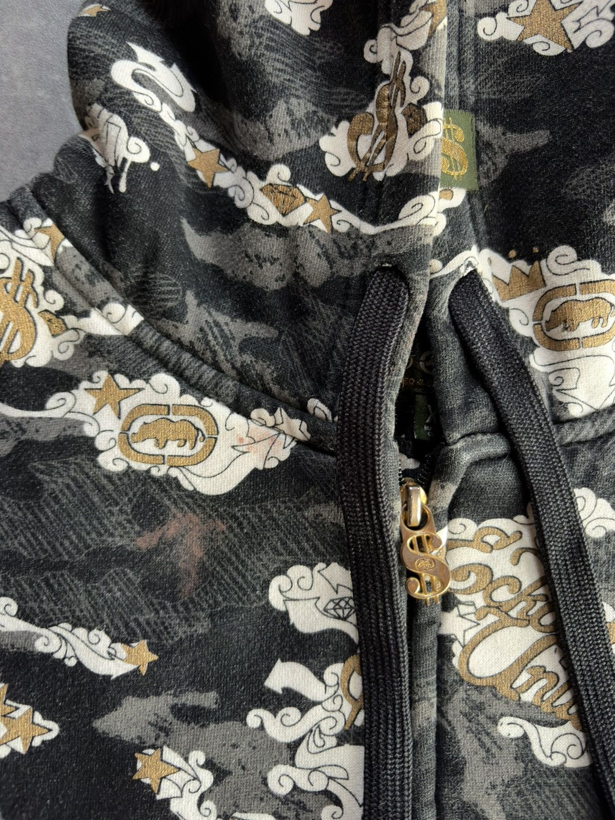 Ecko Unltd. Ecko Unltd Dollar Money AOP Baggy Zip Hoodie XL XXL Size US XL / EU 56 / 4 - 9 Thumbnail