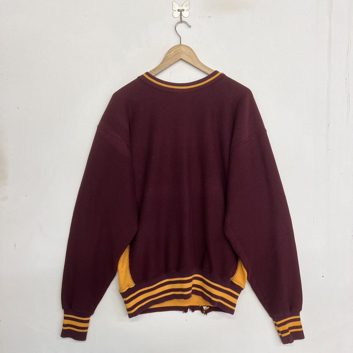 NCAA ARIZONA STATE UNIVERSITY VINTAGE EMBLEM PATCHES SWEATSHIRT Size US XL / EU 56 / 4 - 7 Thumbnail