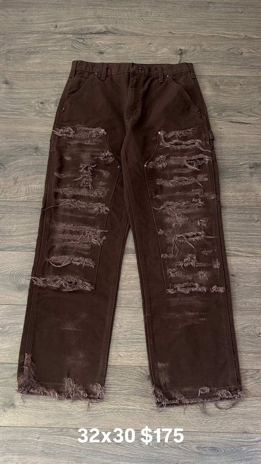 Carhartt Carhartt Brown Double Knees Size US 32 / EU 48 - 3 Thumbnail
