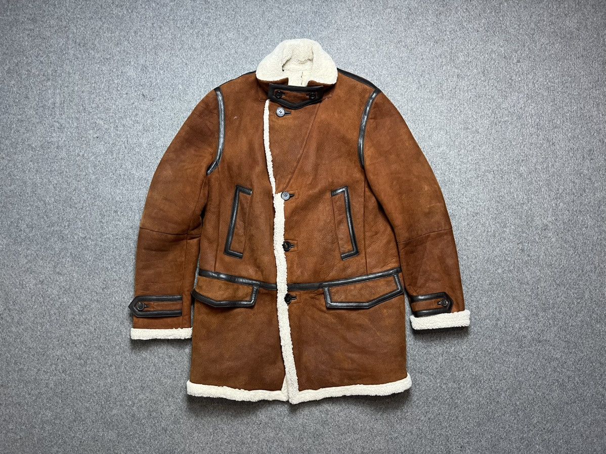 Bally Bally Lamb Shearling leather jacket Size US S / EU 44-46 / 1 - 1 Thumbnail