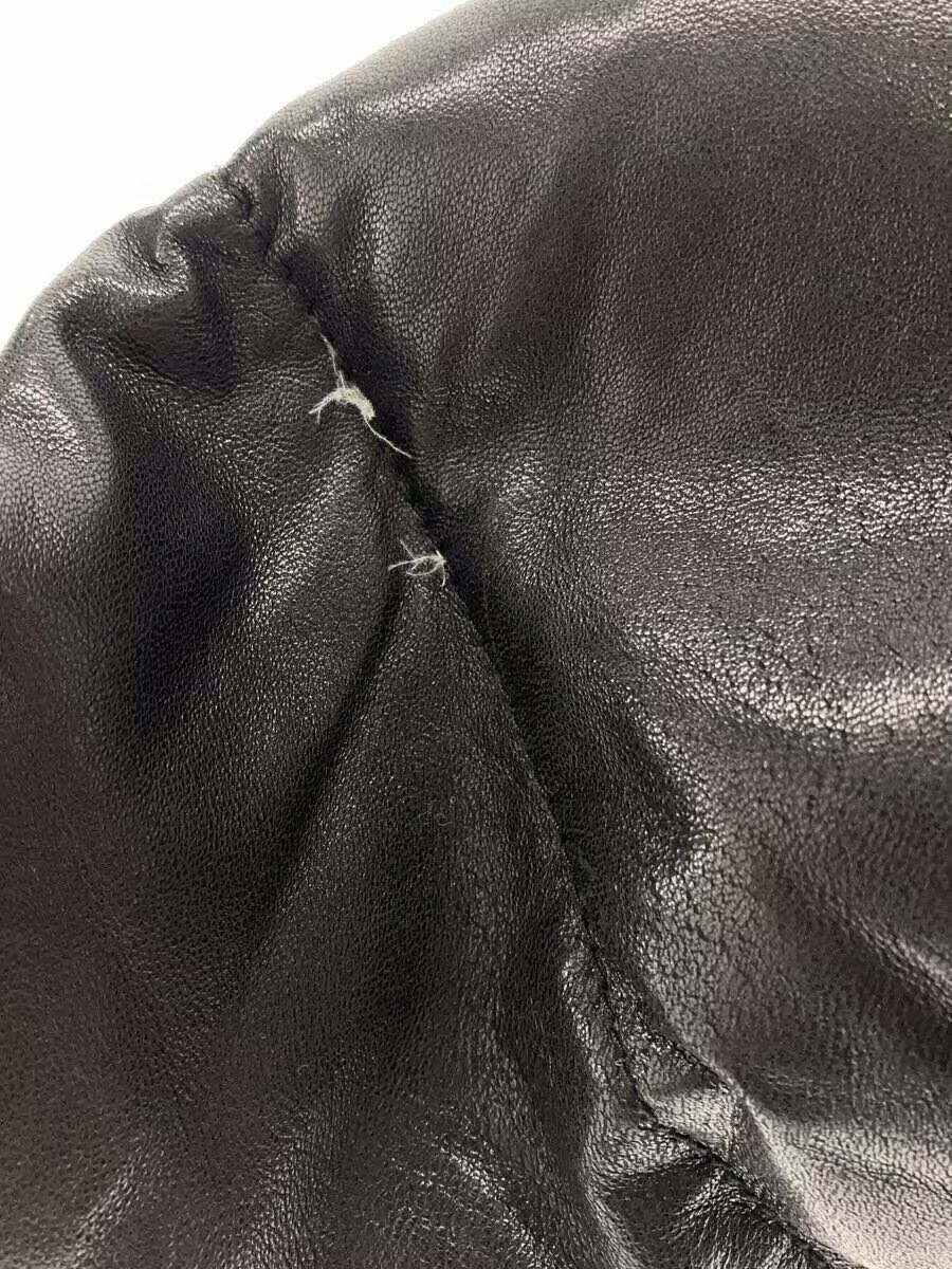 Avirex Avirex Plain Sheep Leather Down Jacket Black Size US M / EU 48-50 / 2 - 6 Thumbnail