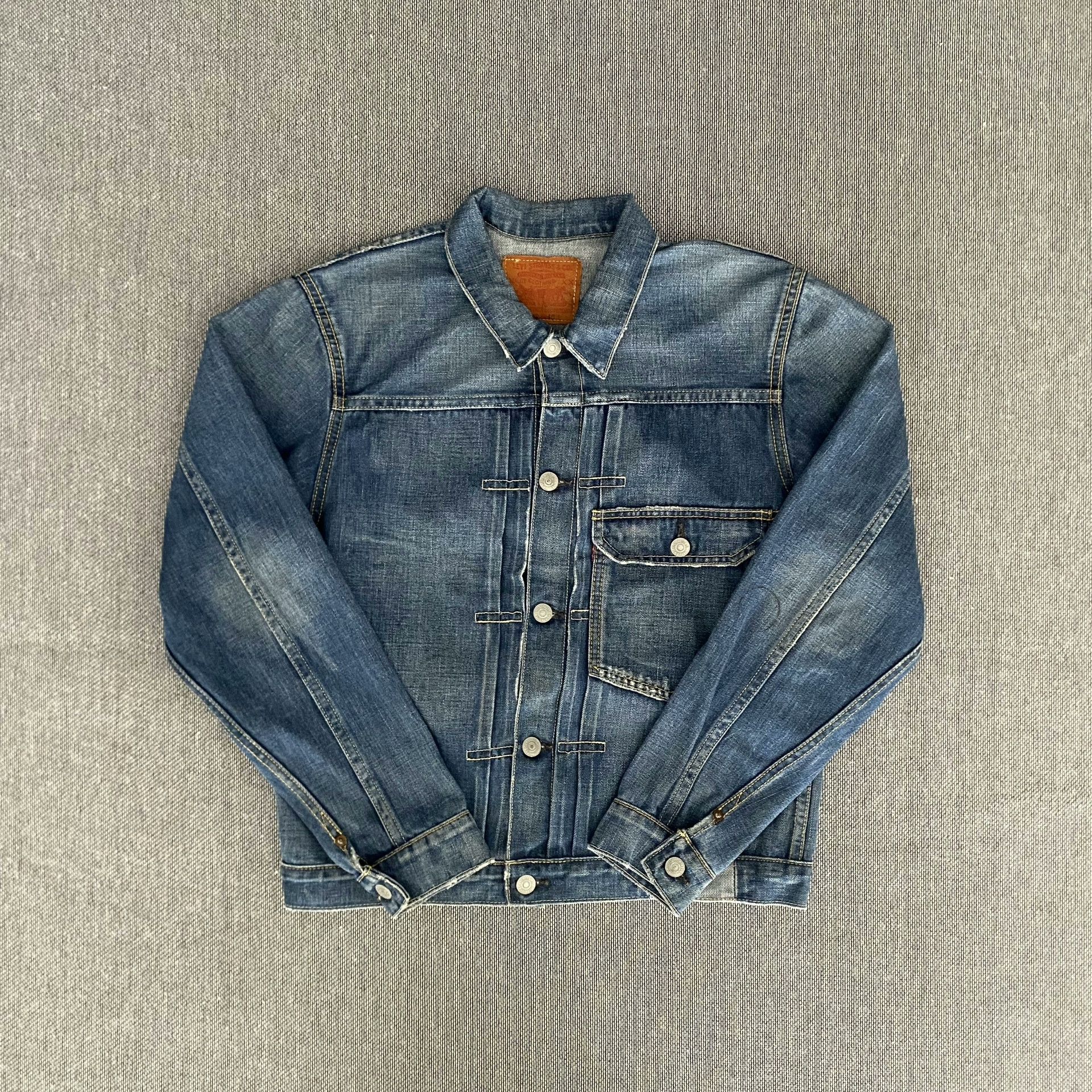 Levi's Vintage Clothing Levi's LVC506 Denim Jacket Size US XXS / EU 40 - 1 Thumbnail