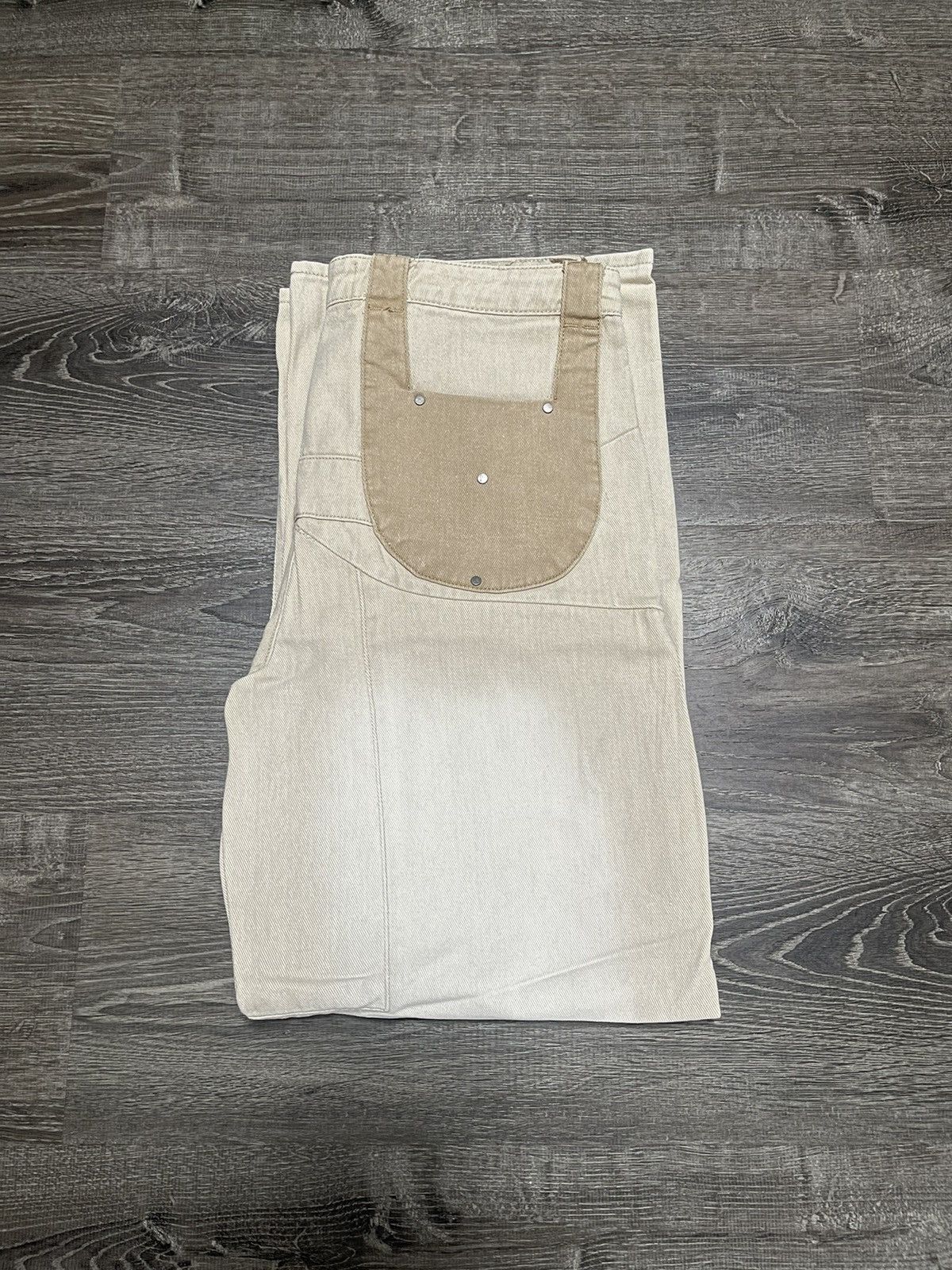 basketcase gallery Fine Culture ‘Drab Trouser’ Multi-Pocket Baggy Denim Size US 32 / EU 48 - 7 Thumbnail