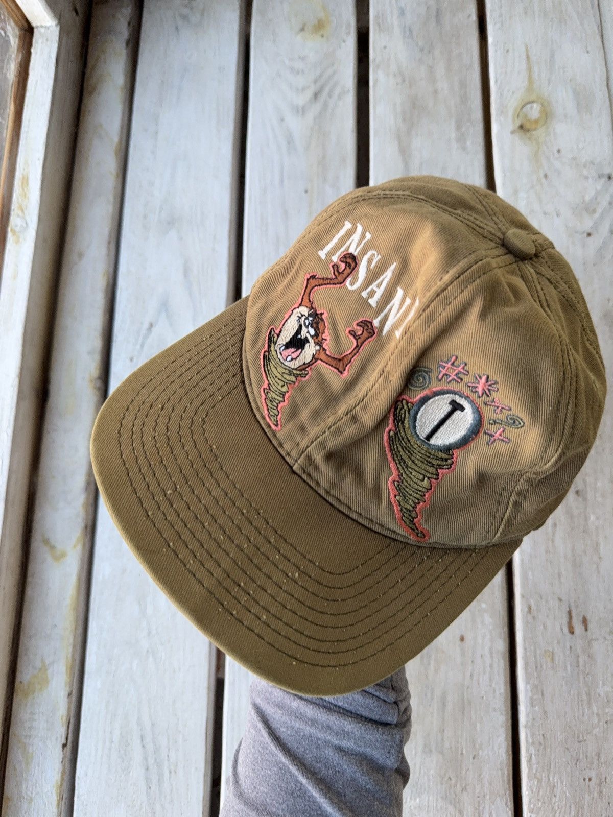 Vintage × Warner Bros Vintage 1995 Taz Hat Tasmanian Devil Looney Tunes Size ONE SIZE - 4 Thumbnail