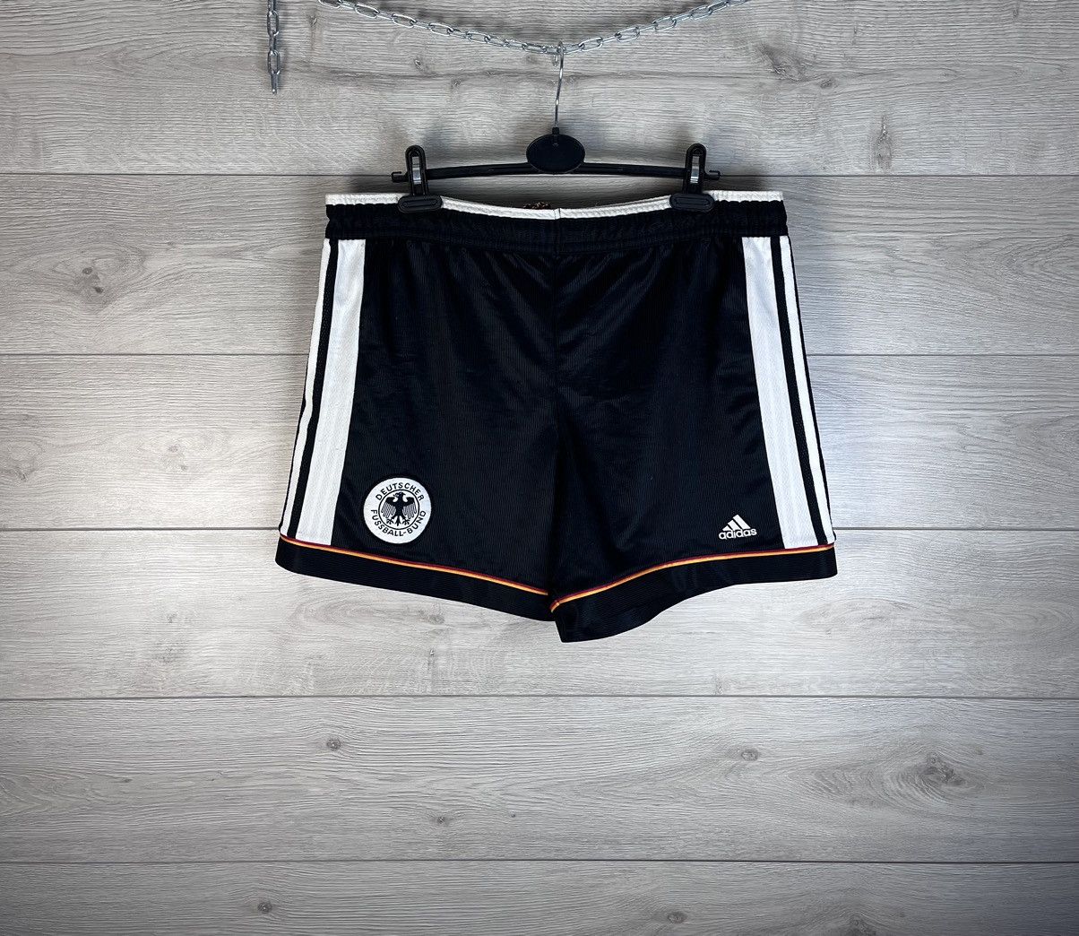 Adidas Vintage men’s soccer shorts Adidas Germany 🇩🇪 football Size US 34 / EU 50 - 1 Thumbnail