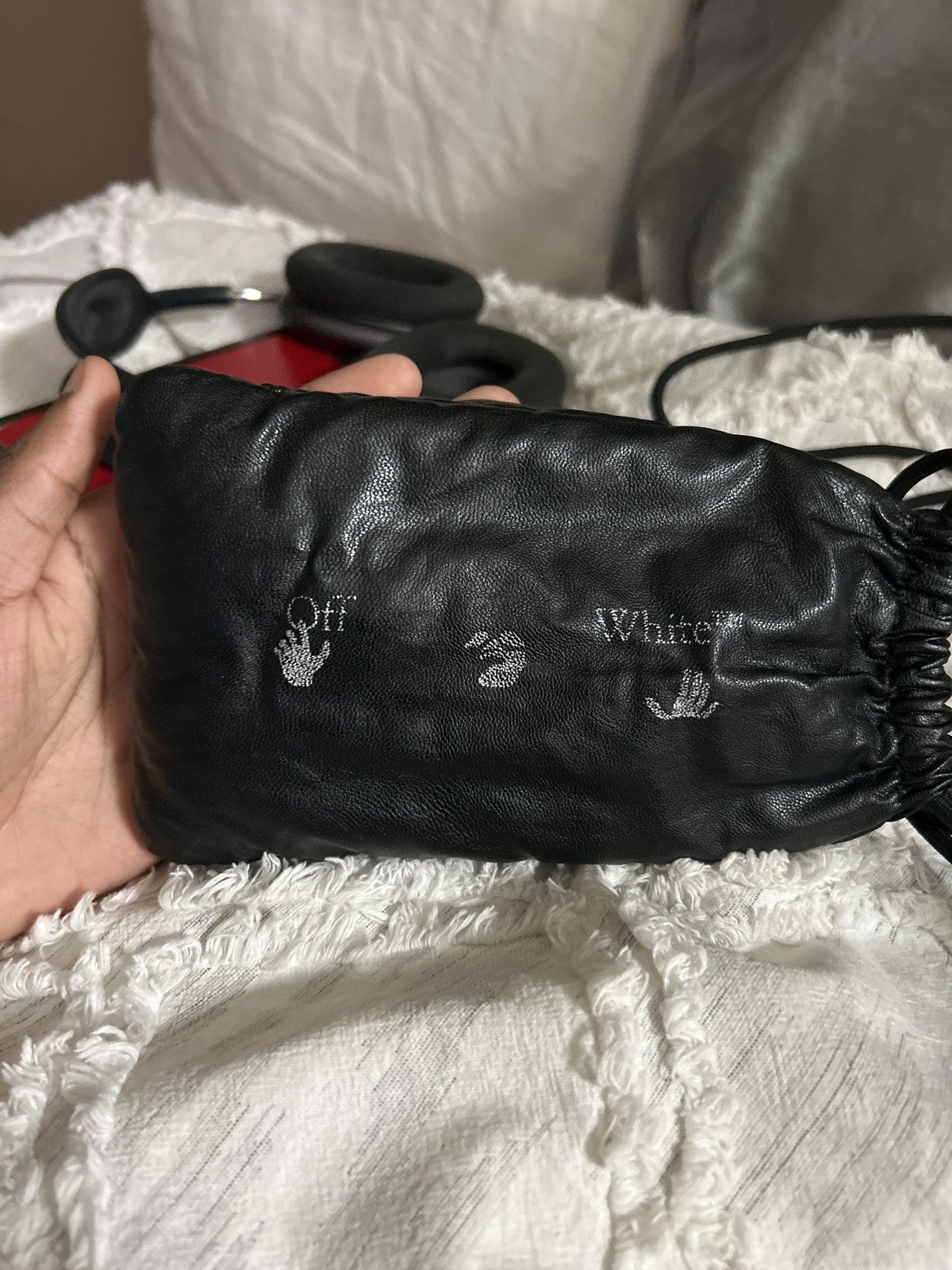 Off-White Off White Acetate Arthur Square Sunglasses All Black Size ONE SIZE - 4 Thumbnail