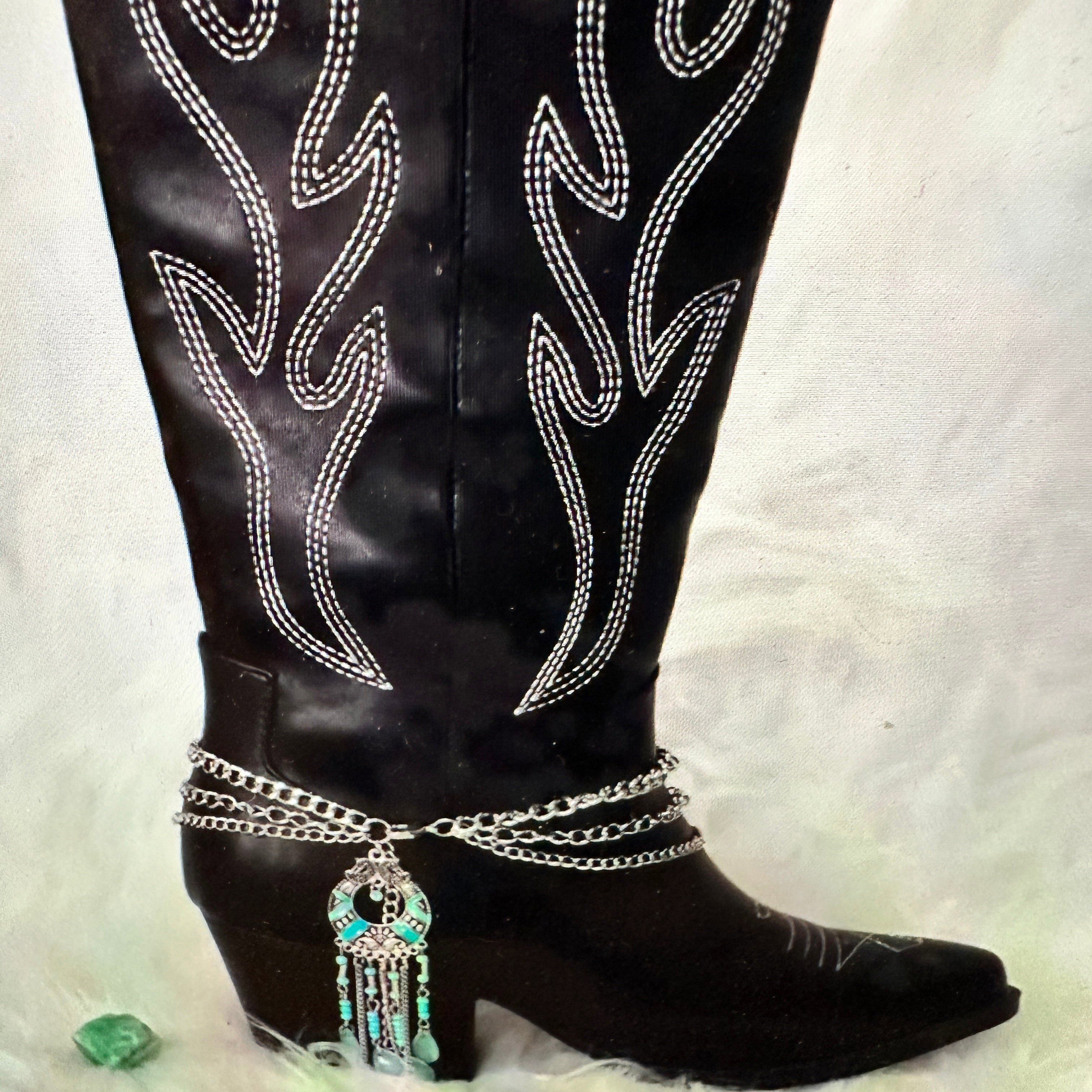 Other Southwest Charm Turquoise Bead Boot Accessory - Fast Shippin Size ONE SIZE - 4 Thumbnail