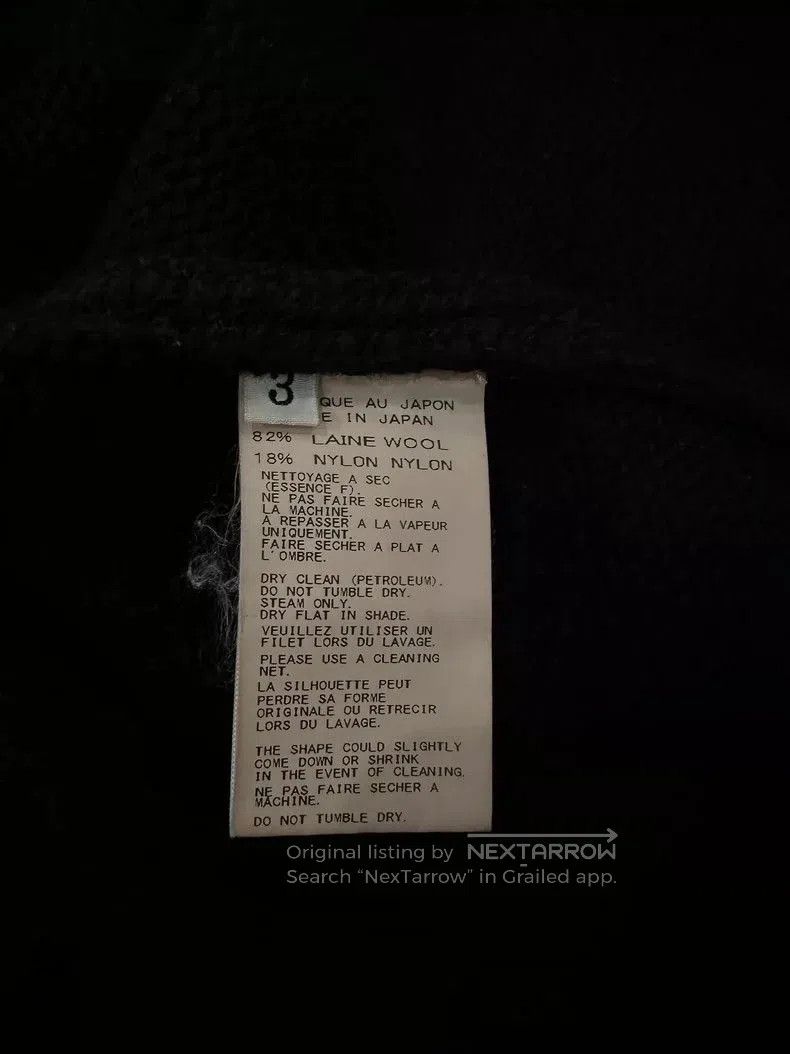 Yohji Yamamoto YOHJI YAMAMOTO Long Knit Cardigan Sweater Size US L / EU 52-54 / 3 - 4 Thumbnail