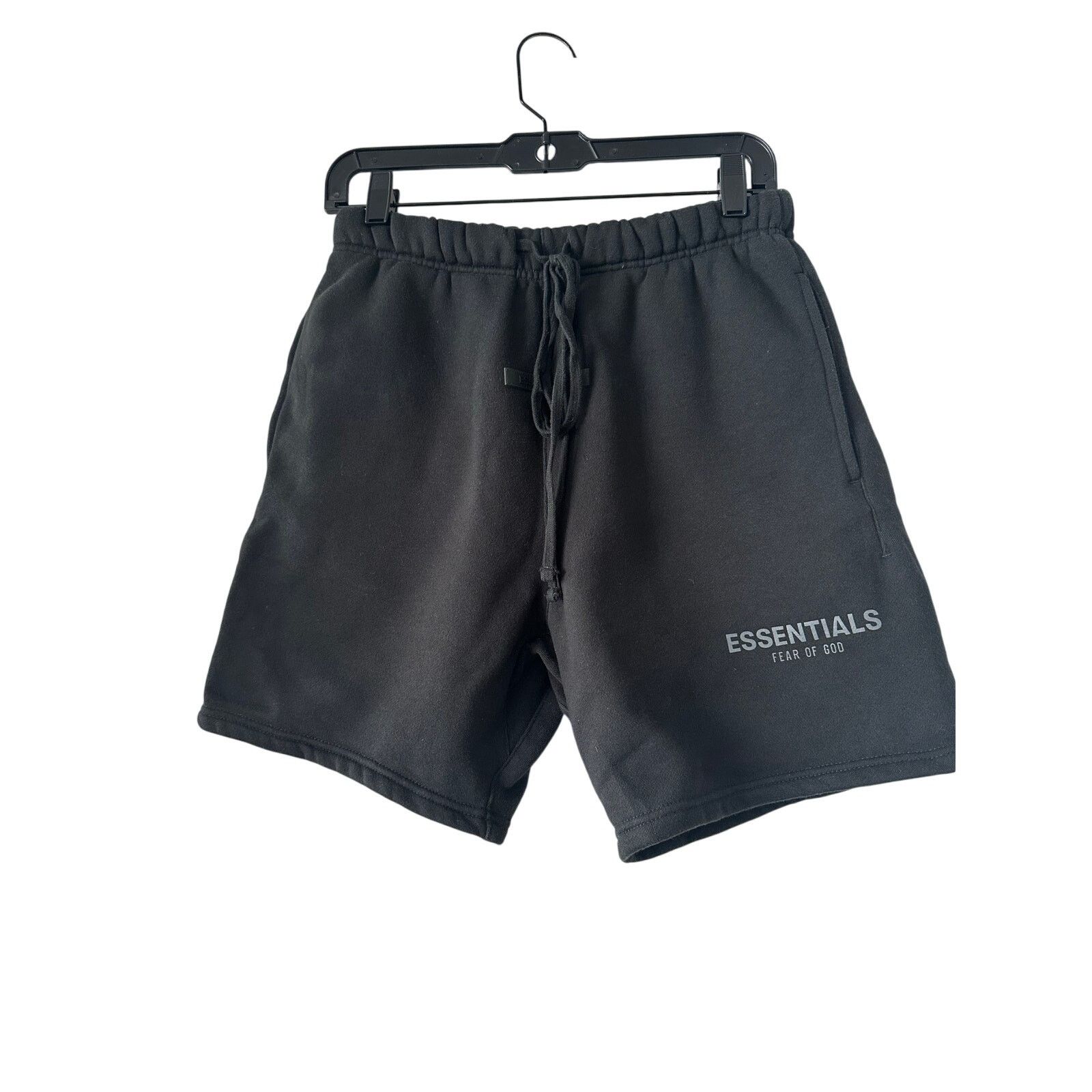 Fear of God Fear of God Essentials Black Sweat Shorts Size XXS Size US 26 / EU 42 - 1 Thumbnail
