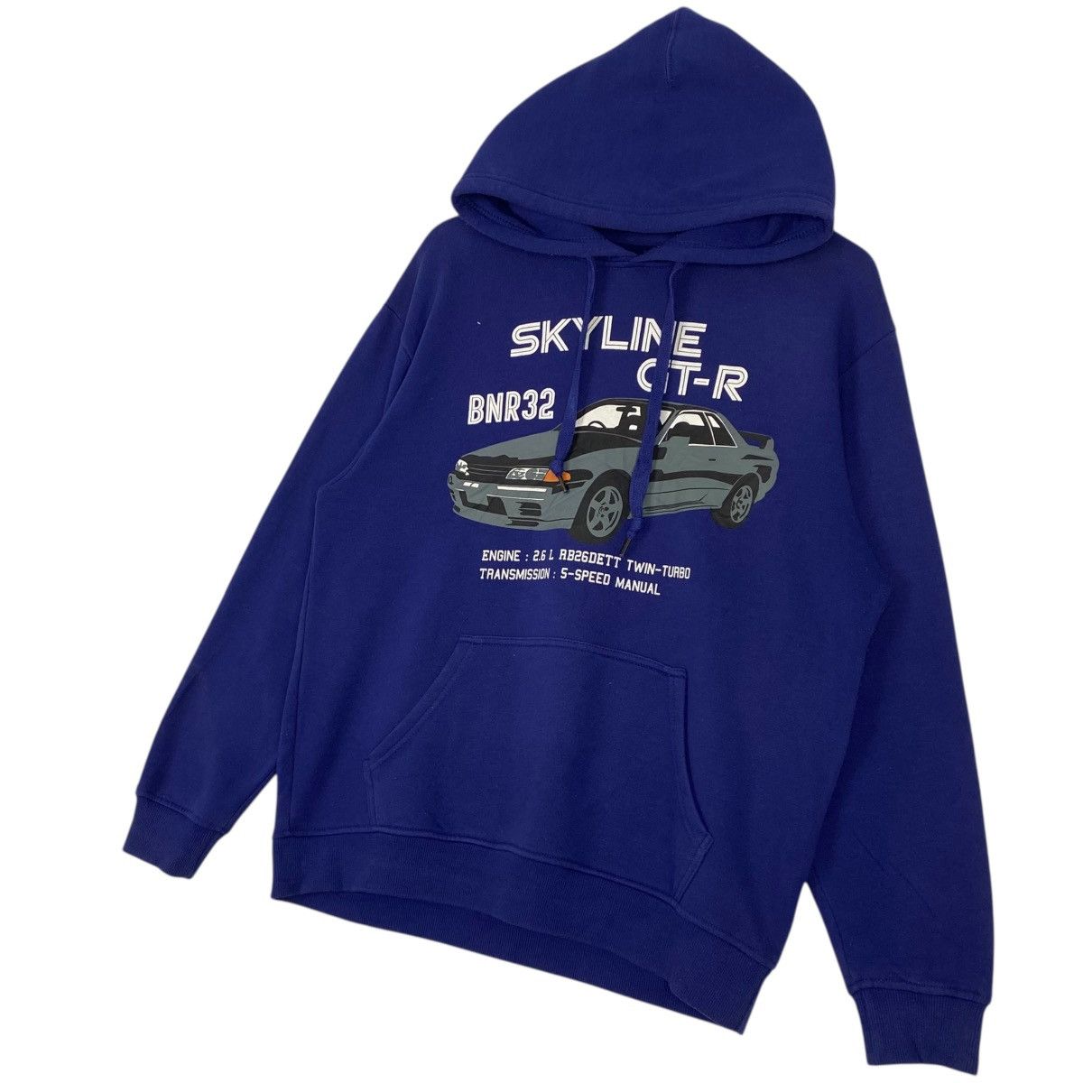 Other Vintage Nissan Skyline GTR Hoodie Sweater Blue Big Size US L / EU 52-54 / 3 - 2 Thumbnail