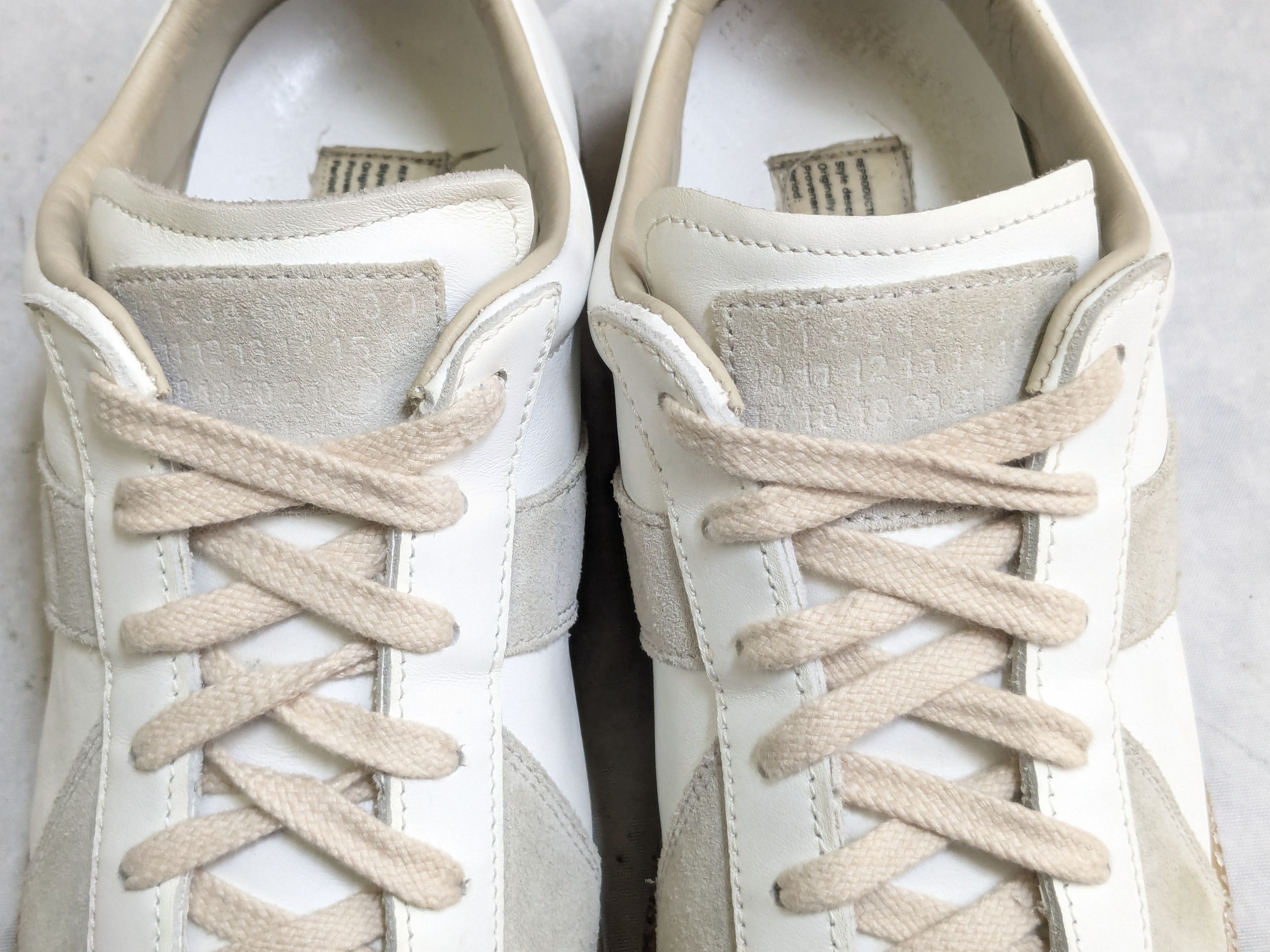 Maison Margiela Maison Margiela Replica GAT White Gray 7 40 Gum Low Size US 7 / EU 40 - 2 Thumbnail