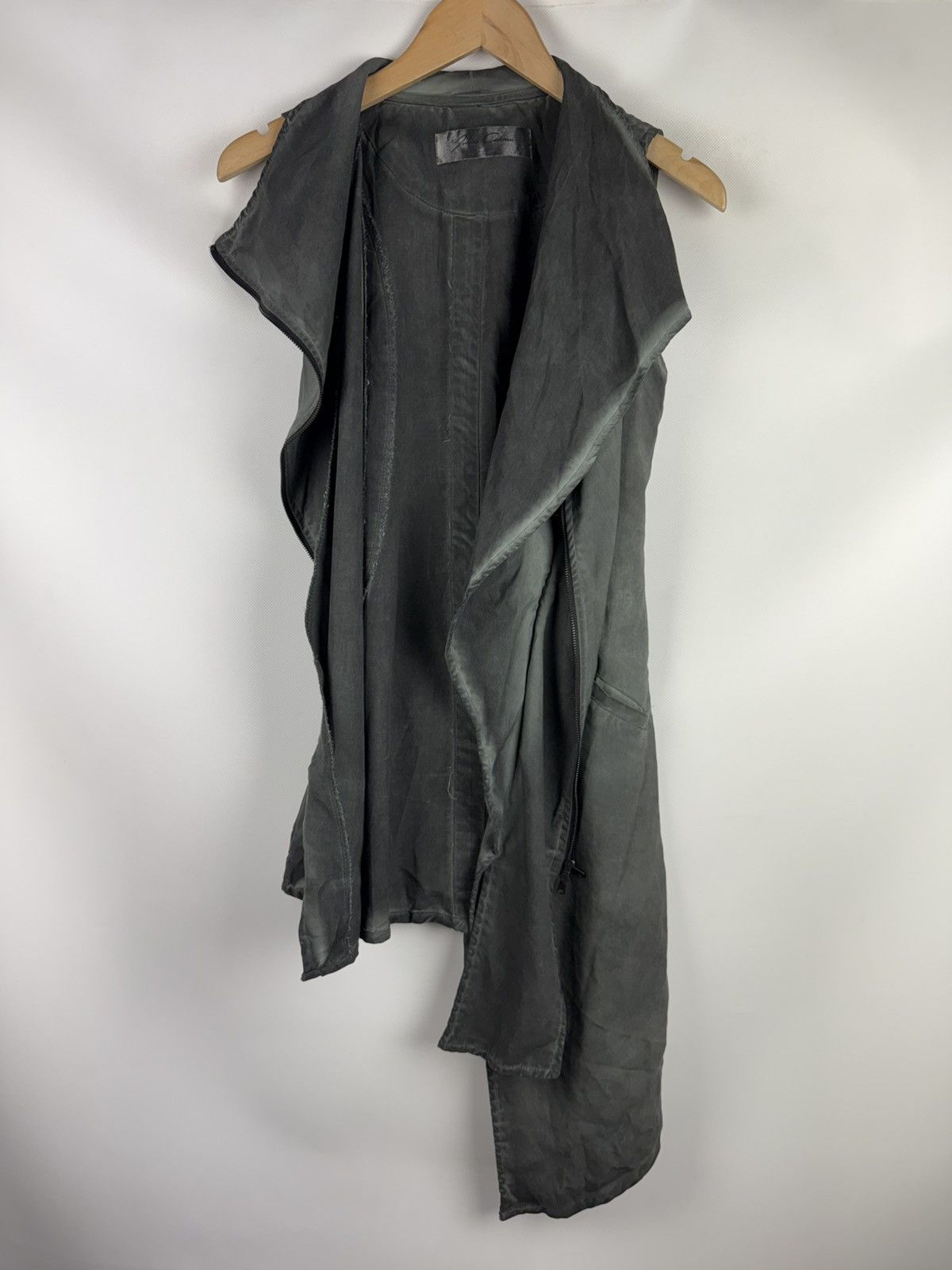 Japanese Brand Junus Coban Avant-garde Assymetrical Vest Tunic Jacket Size L / US 10 / IT 46 - 18 Thumbnail