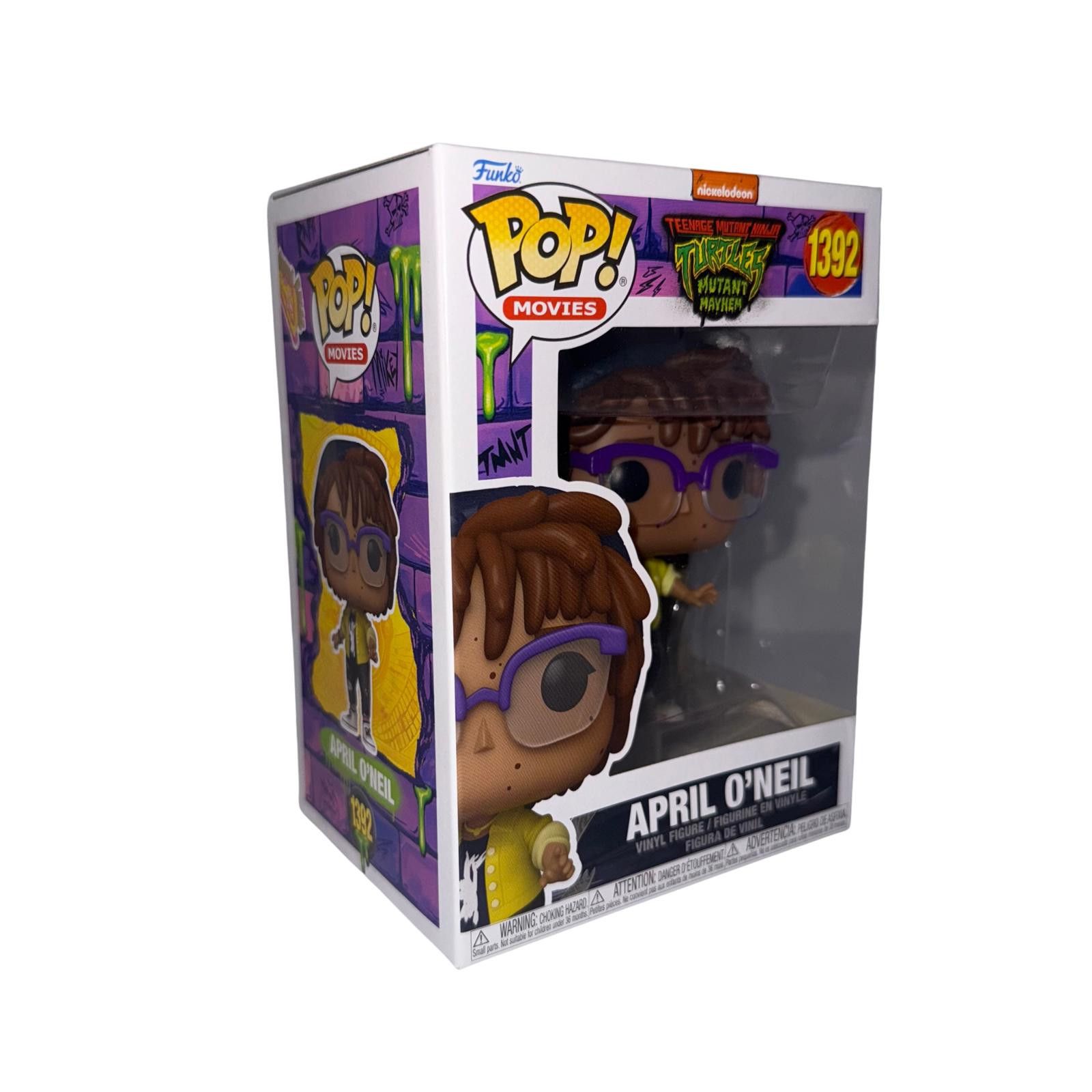 Other NIB Funko Pop! Movies TMNT Mutant Mayhem April O'Neil #1392 Size ONE SIZE - 1 Thumbnail