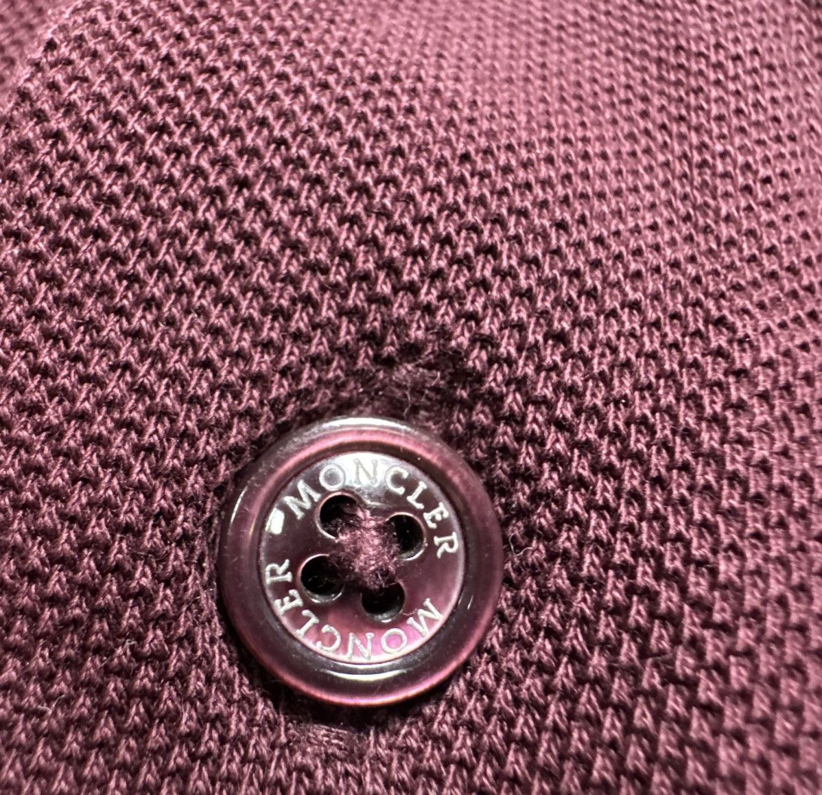 Moncler Moncler Maglia Polo Shirt Manica Corta Vintage Luxury Size US XL / EU 56 / 4 - 6 Thumbnail
