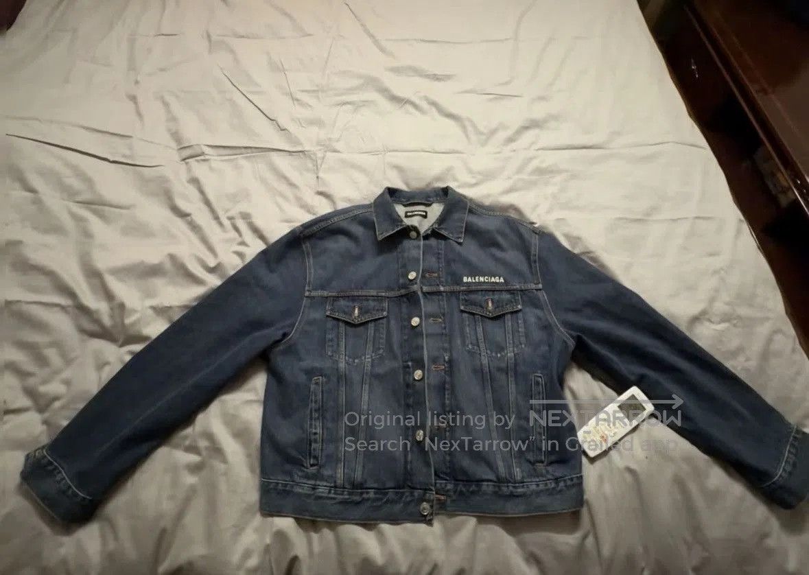 Balenciaga Balenciaga denim jacket wxx. Size US M / EU 48-50 / 2 - 1 Thumbnail