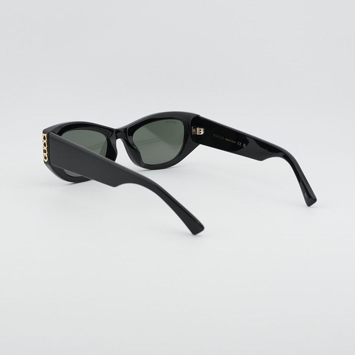 Gucci Gucci GG2044SA 001 Women Sunglasses Black Cat Eye Frame Size ONE SIZE - 3 Thumbnail