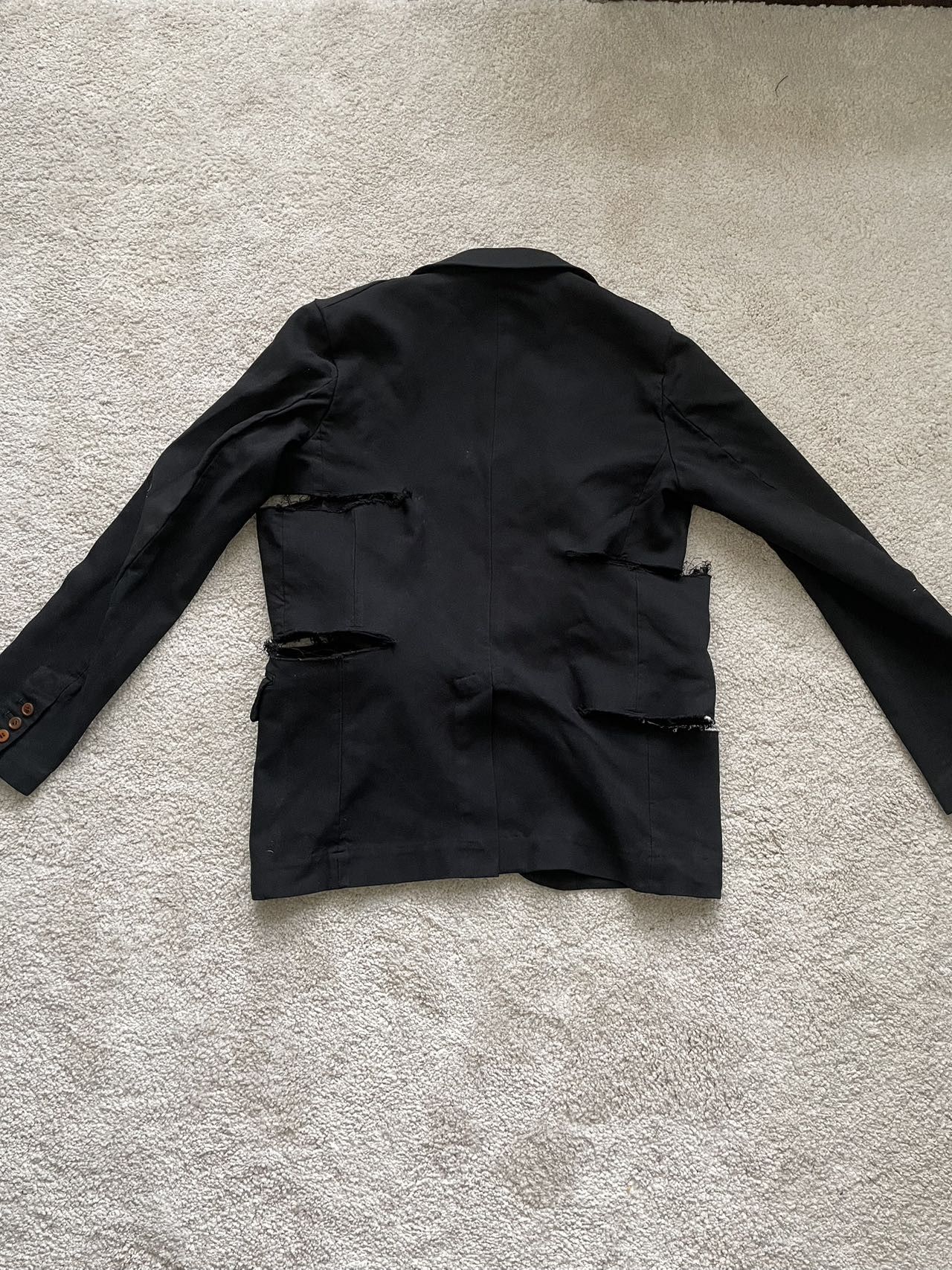 Comme des Garcons Homme Plus Comme Des Garcons Homme Plus Destructive Jacket Size US M / EU 48-50 / 2 - 2 Thumbnail