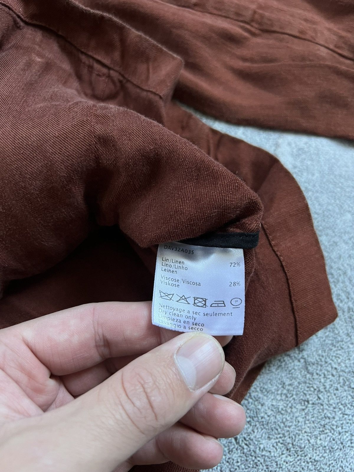 Gerard Darel Gerard Darel Linen Jacket 42 Blazer Lightweight Zip Pocket Size M / US 6-8 / IT 42-44 - 7 Thumbnail