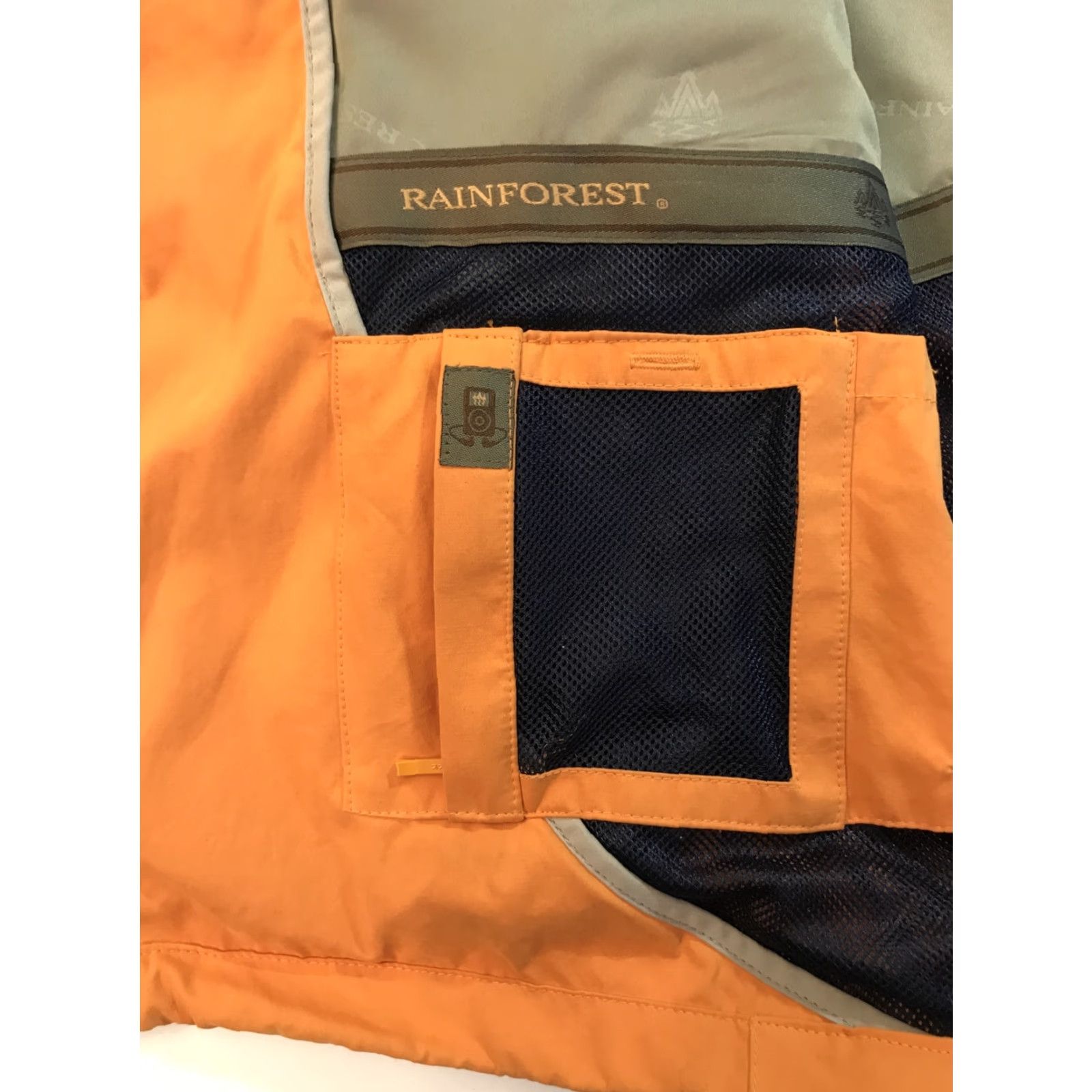 Vintage Rainforest Mens Jacket Coat Full Zip Windbreaker Wind Water Resistant Sz L Size US L / EU 52-54 / 3 - 5 Thumbnail