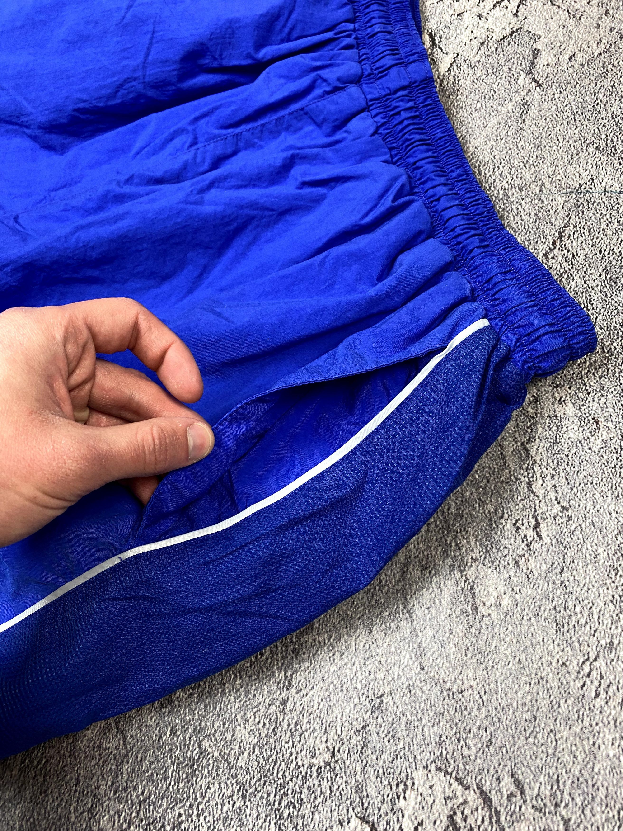 Reebok Vintage 90s Reebok Blue Nylon Shorts Sportwear Y2K Size US 36 / EU 52 - 4 Thumbnail