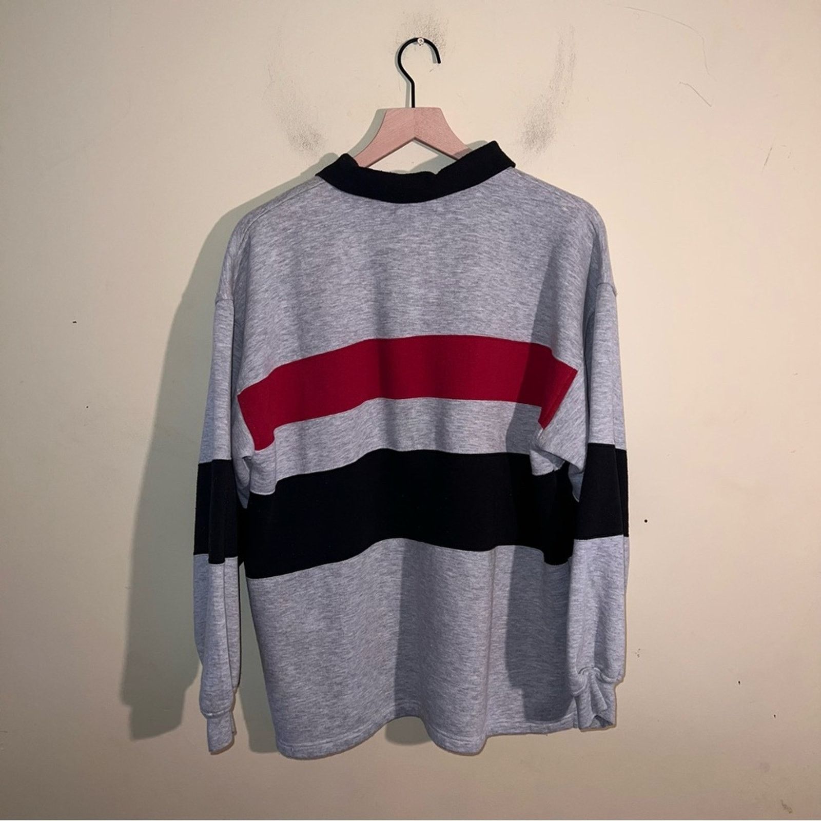 Towncraft VNTG TOWNCRAFT collared sweatshirt L Size L / US 10 / IT 46 - 3 Thumbnail