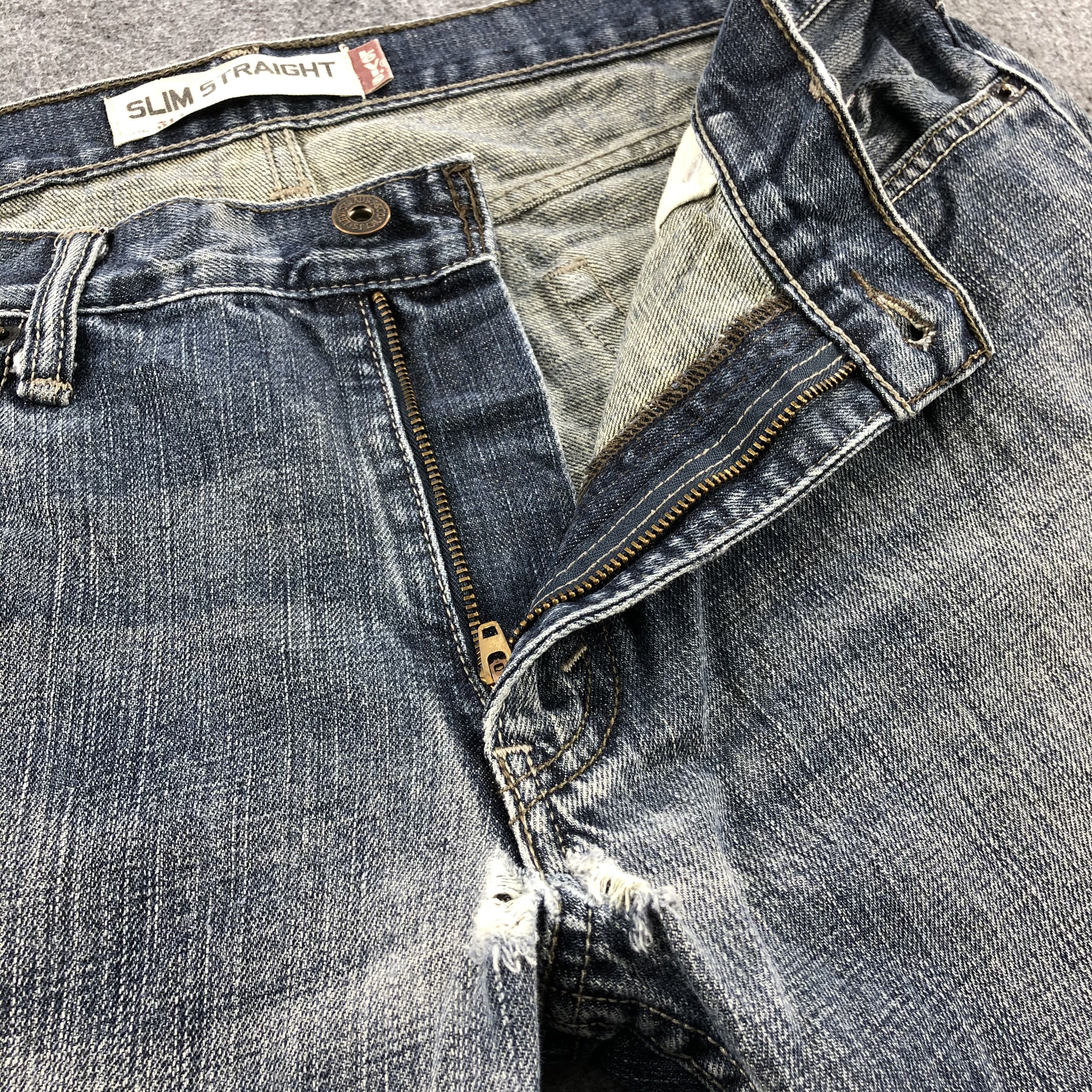 Levi's × Vintage Vintage Distress Levis 514 Jeans-JM1044 Size US 34 / EU 50 - 8 Thumbnail