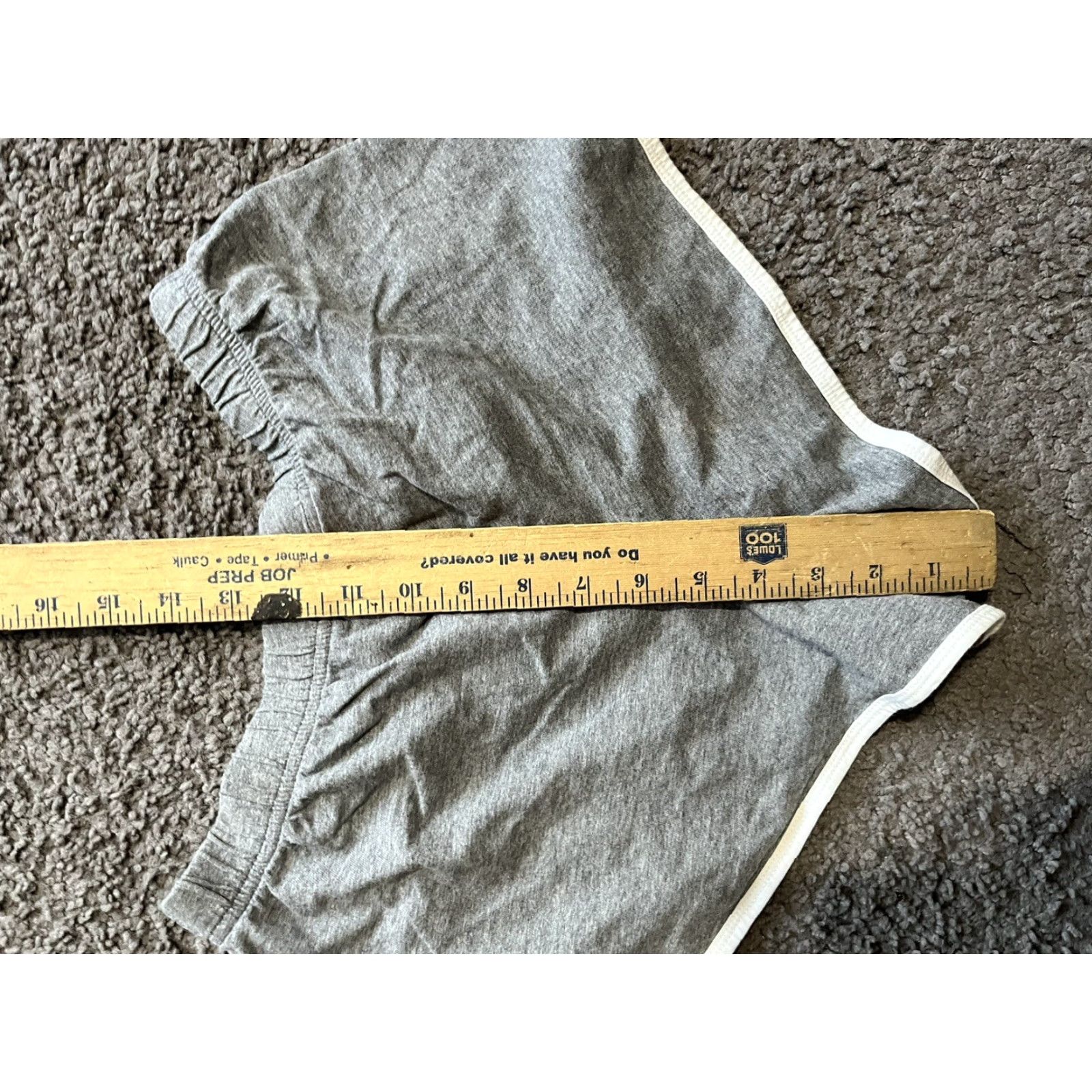 Vintage AERO Classic Retro Gray Shorts Women Medium Regular Fit Size 32" / US 10 / IT 46 - 4 Thumbnail