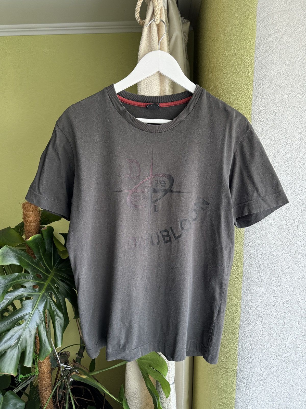 Diesel Vintage Diesel Y2K Avant Garde Tee Opium Cyber Big Logo LGB Size US L / EU 52-54 / 3 - 1 Thumbnail