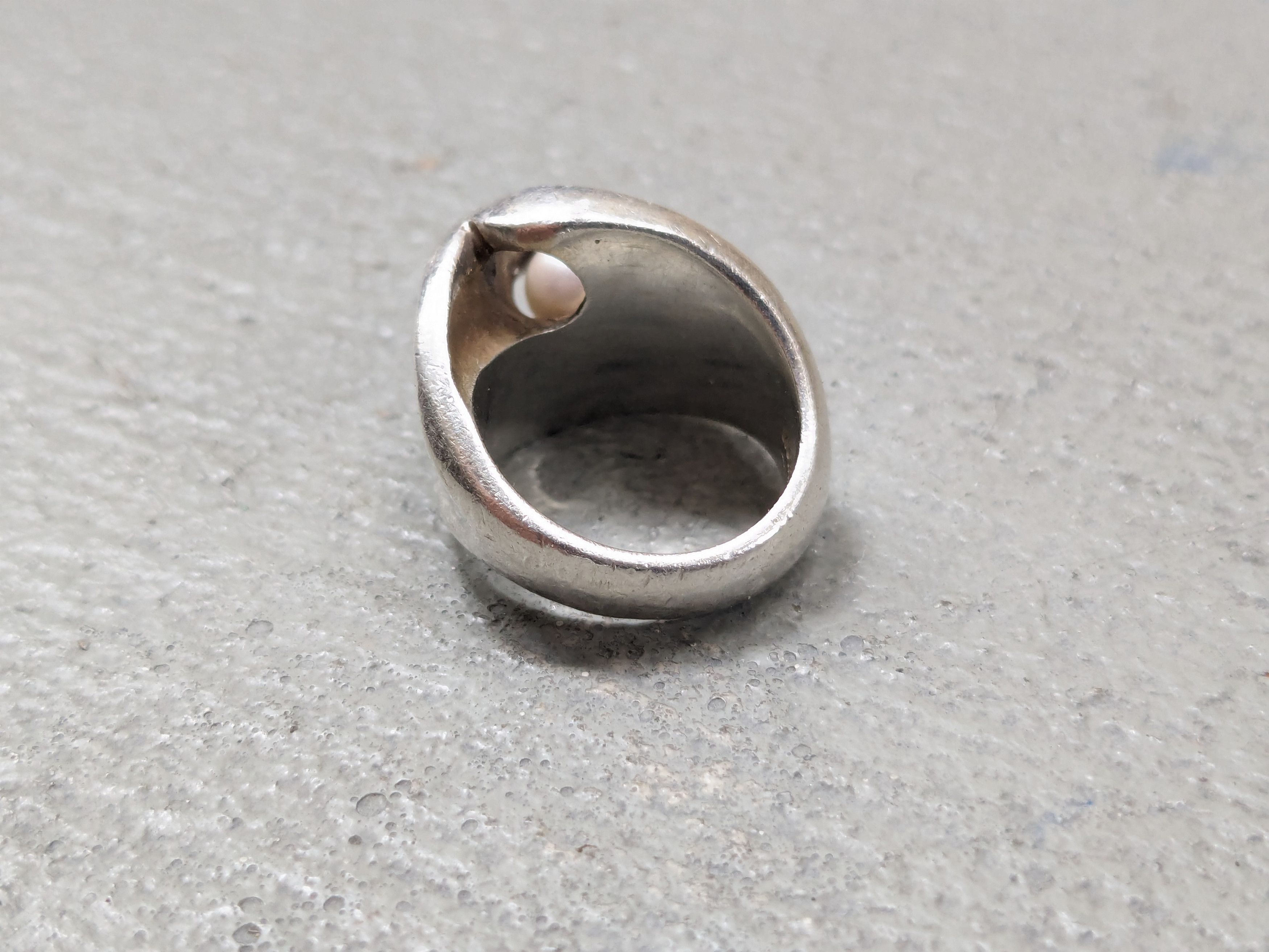 Jewelry Vintage Sterling Silver Ring Size 5.25 Henion Biomorphic Size ONE SIZE - 14 Thumbnail