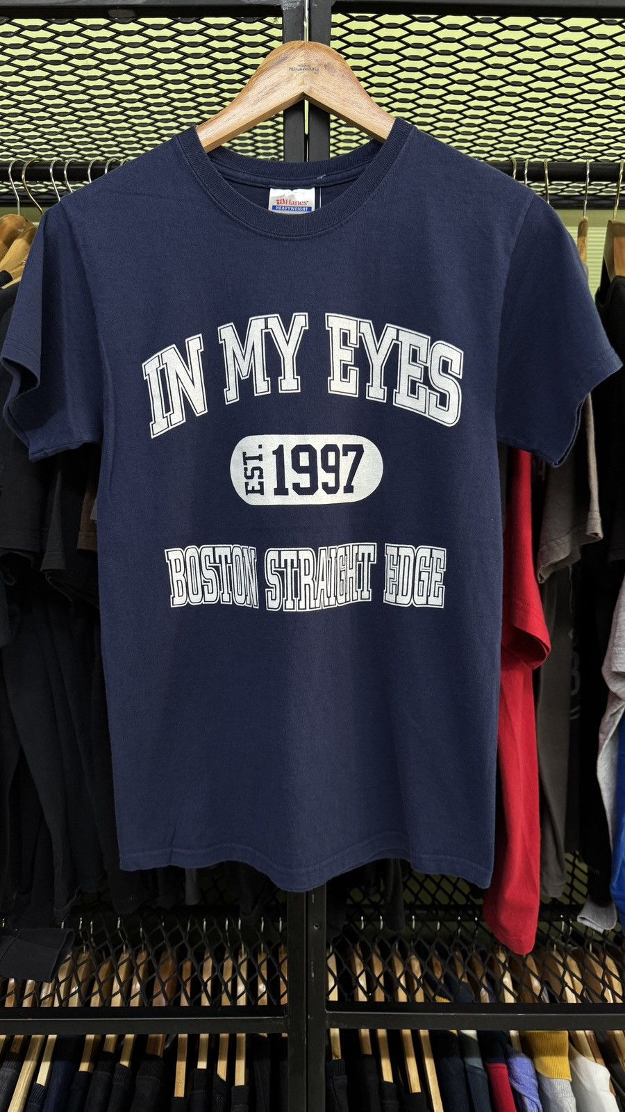 Band Tees × Vintage In My Eyes Boston SxE Hardcore Punk Band