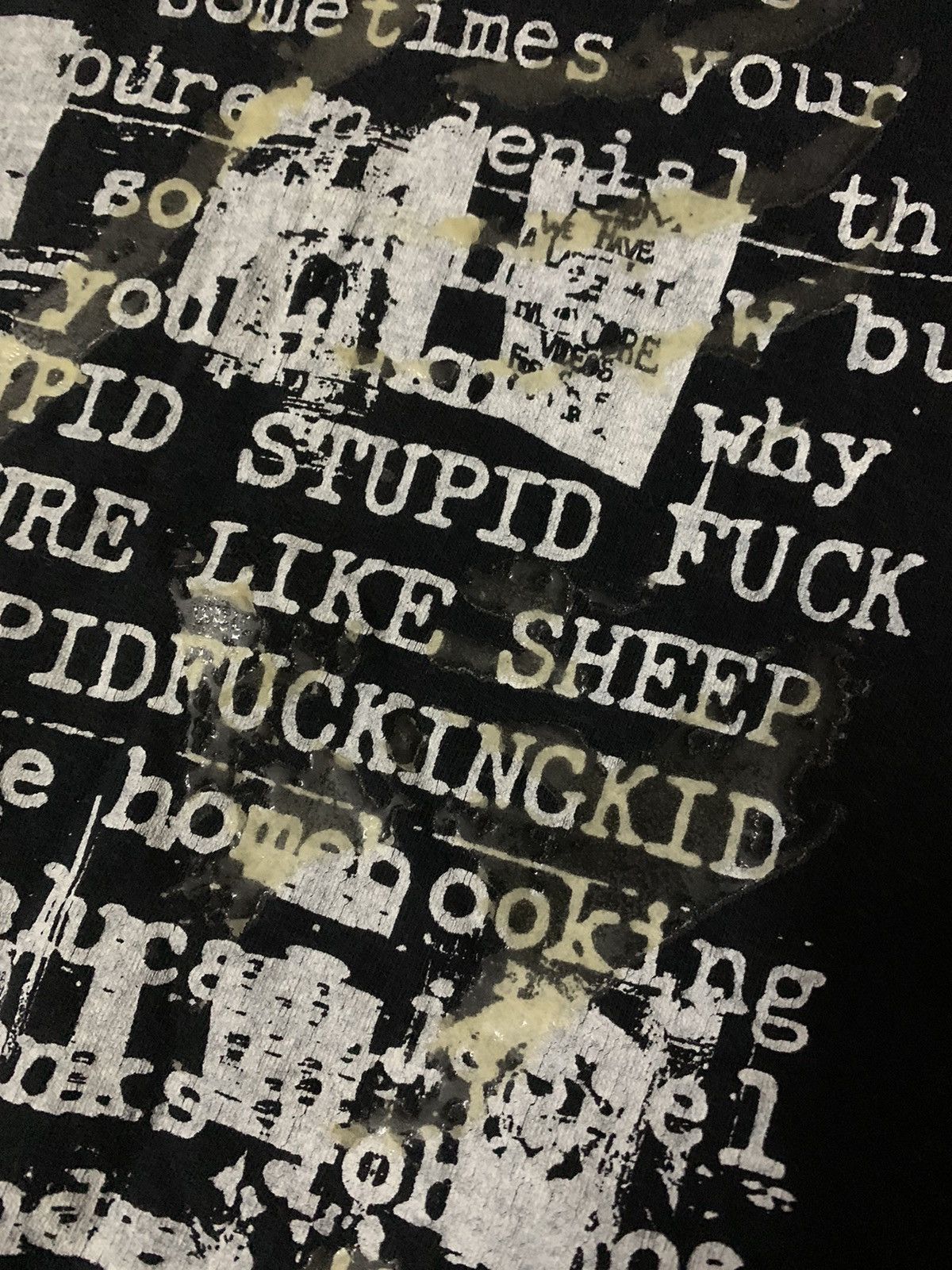 14th Addiction 💥Japanese Algonquin Punk Gothic Black Shirt Size US L / EU 52-54 / 3 - 3 Thumbnail