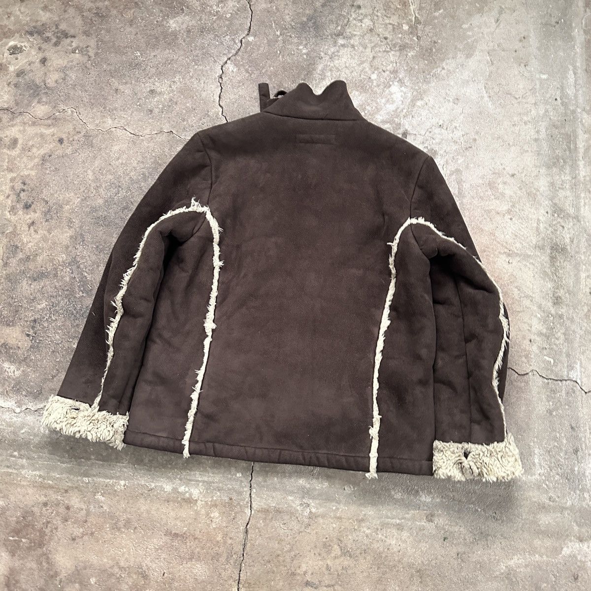 If Six Was Nine Japanese Fur Split Jacket cropped shearling jacket Size XS / US 0-2 / IT 36-38 - 6 Thumbnail