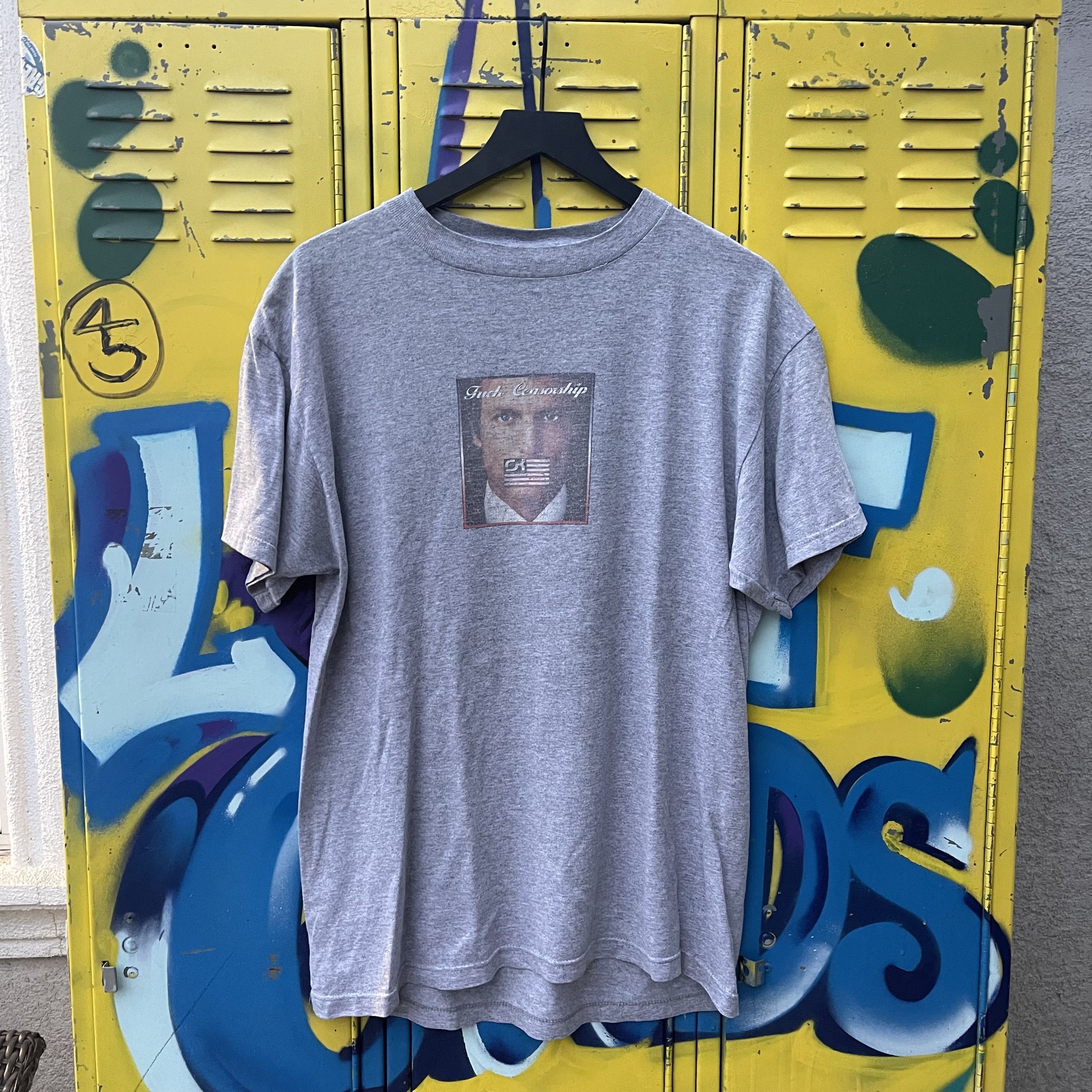 Bounty Hunter × Vintage Vintage Serial Killer Fuck Censorship T-shirt Size US L / EU 52-54 / 3 - 1 Thumbnail