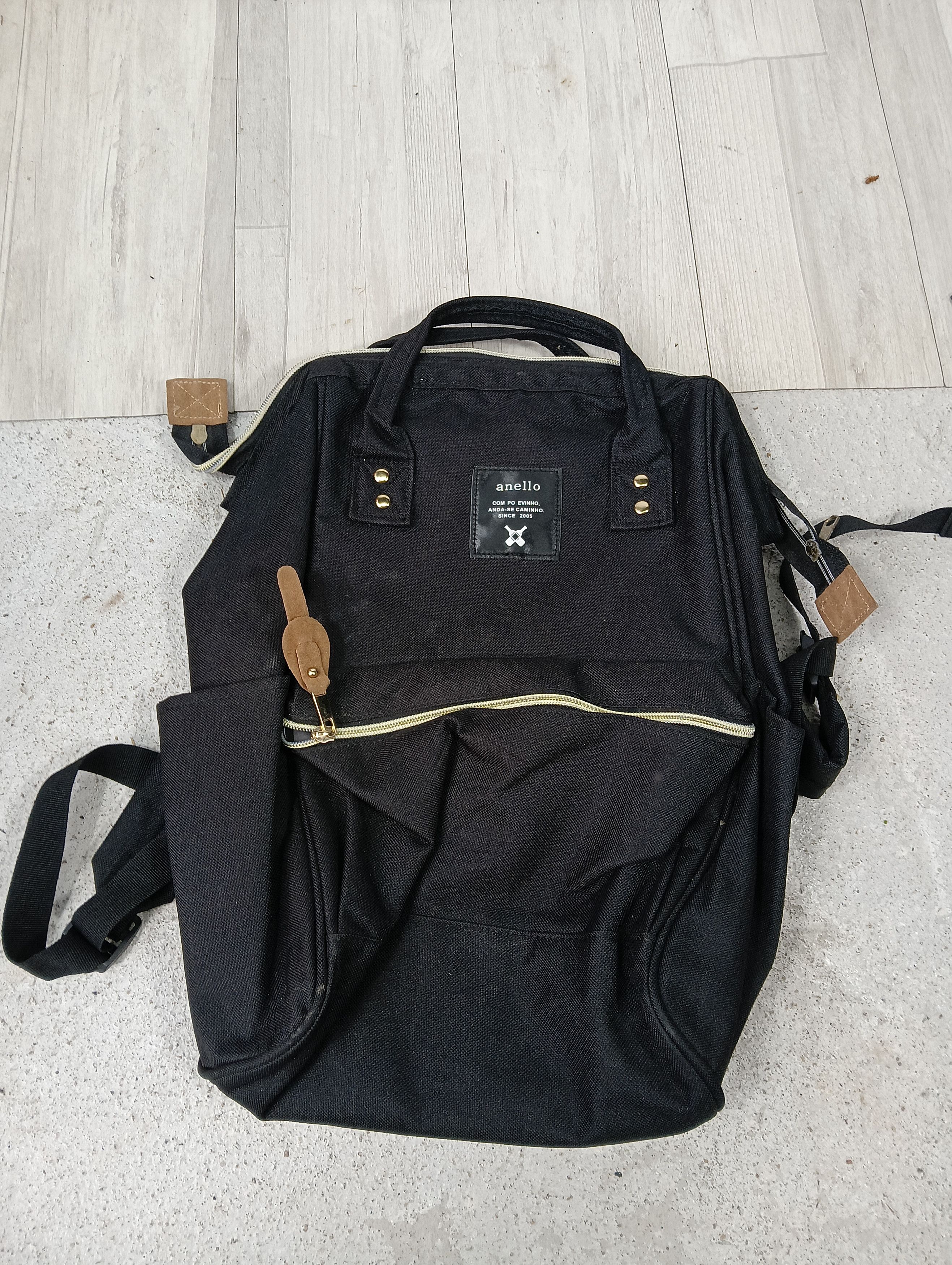 Other ANELLO bag black cam po evinho Size ONE SIZE - 2 Thumbnail