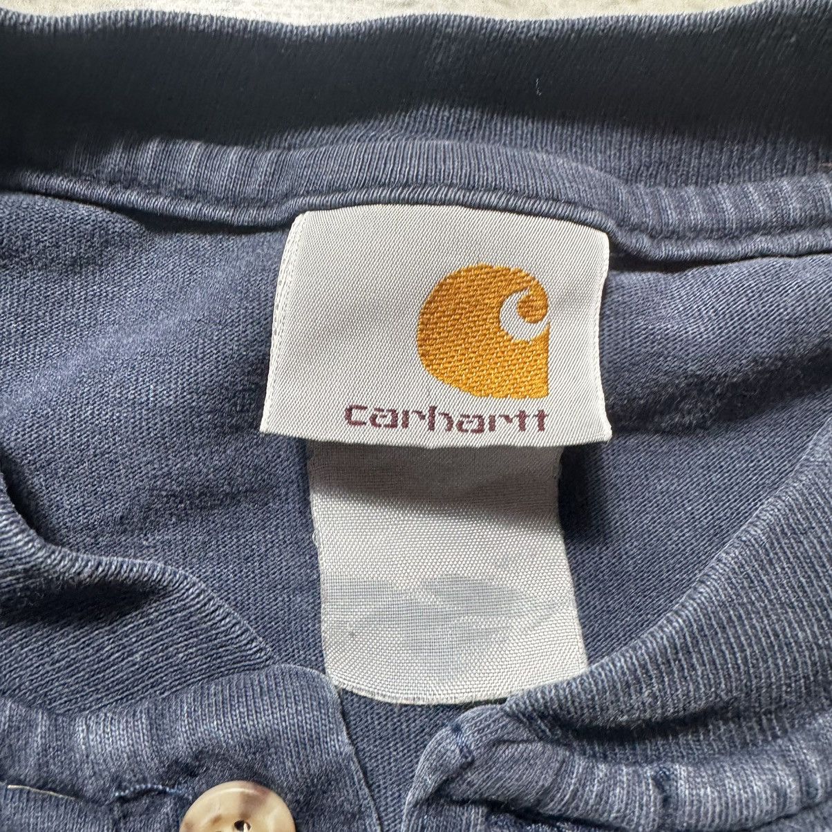 Carhartt × Vintage vintage 90s carhartt longsleeve big logo rare y2k Size US M / EU 48-50 / 2 - 5 Thumbnail