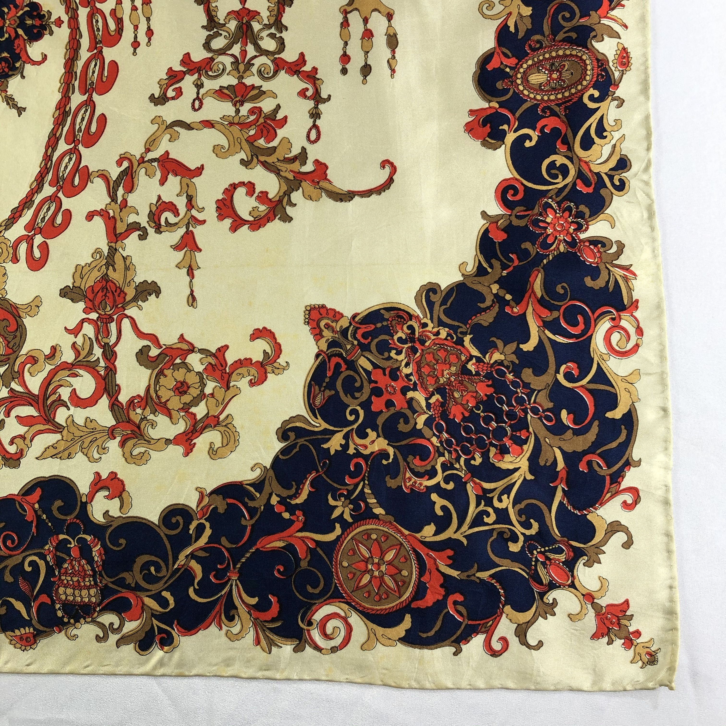 Vintage Vintage Aurora Silk Scarf Size ONE SIZE - 4 Thumbnail